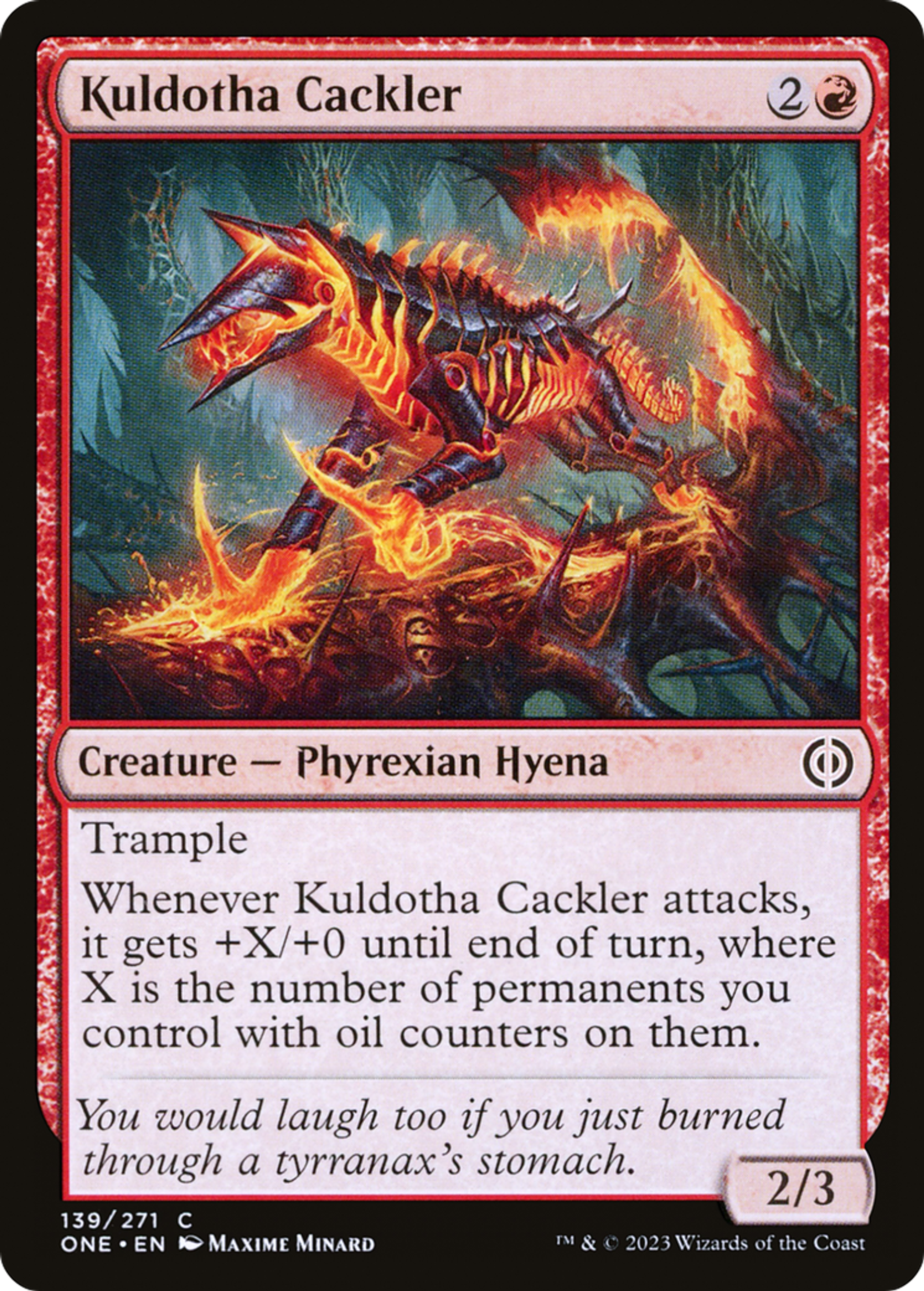 Caqueteur de Kuldotha — Phyrexia: All Will Be One — Magic: The Gathering