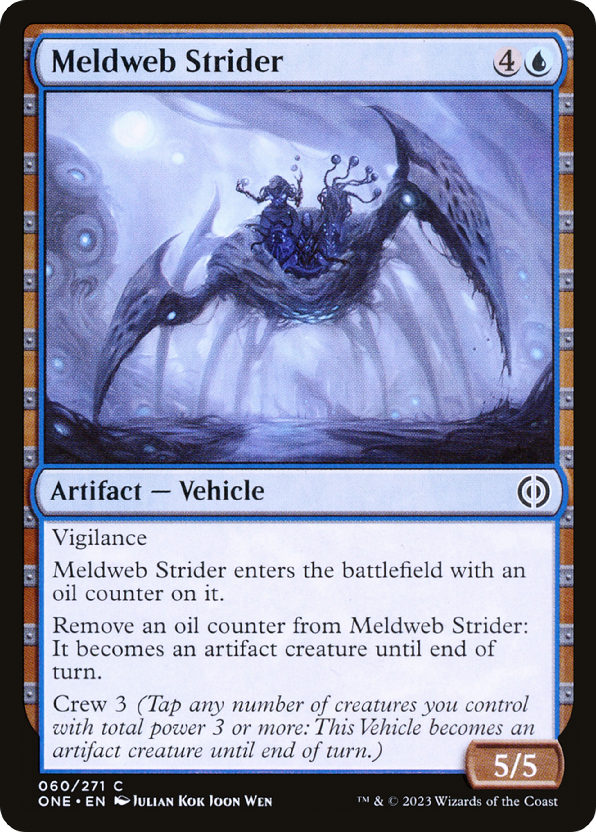 Enjambeur de la Toile d'assimilation — Phyrexia: All Will Be One — Magic: The Gathering