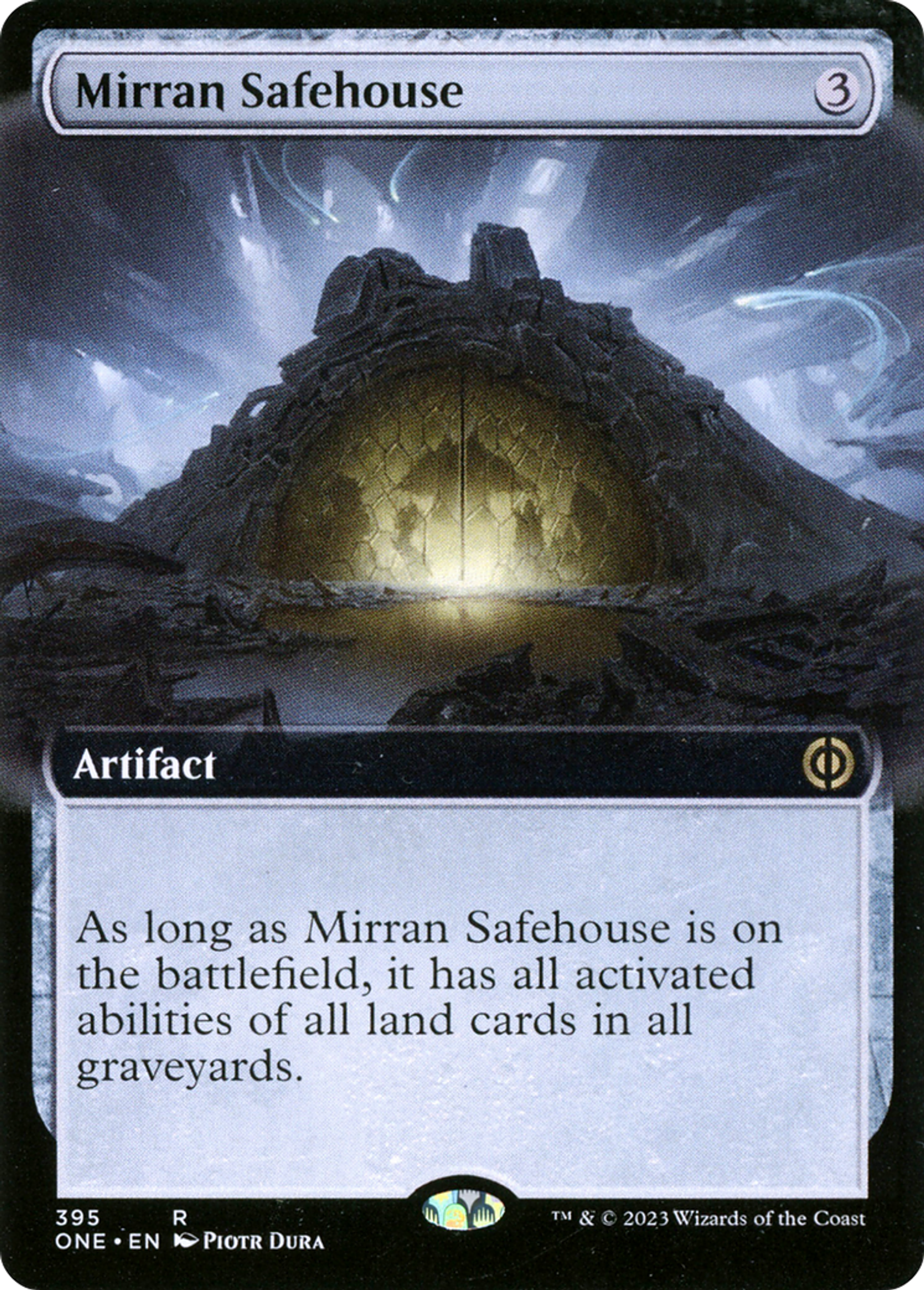 Lieu sûr mirran — Phyrexia: All Will Be One — Magic: The Gathering