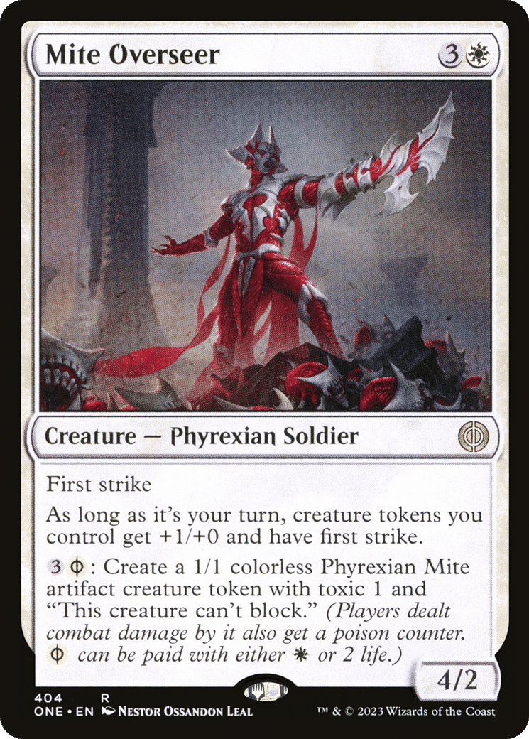 Mite Overseer — Phyrexia: All Will Be One — Magic: The Gathering