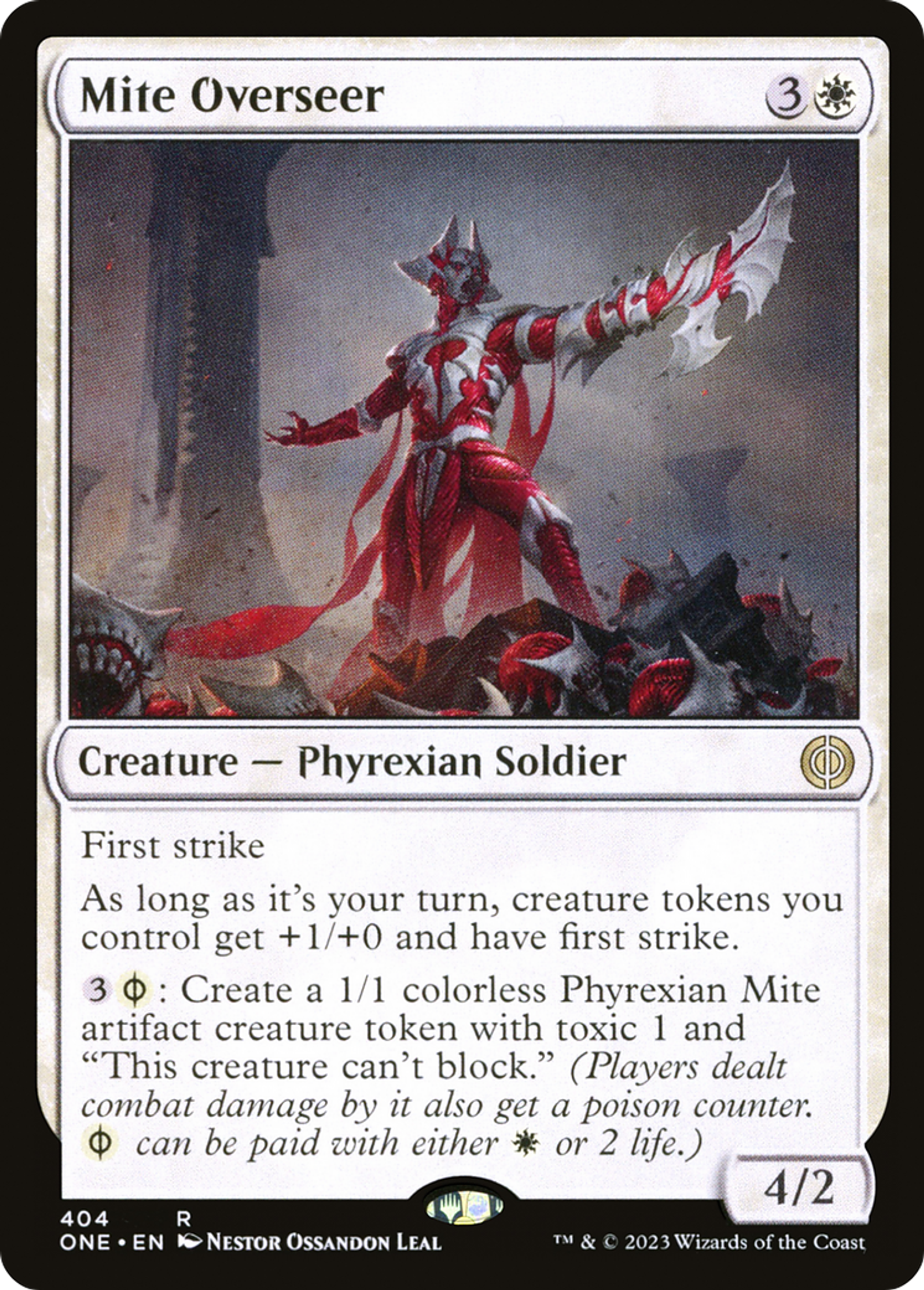 Brigadier puce — Phyrexia: All Will Be One — Magic: The Gathering