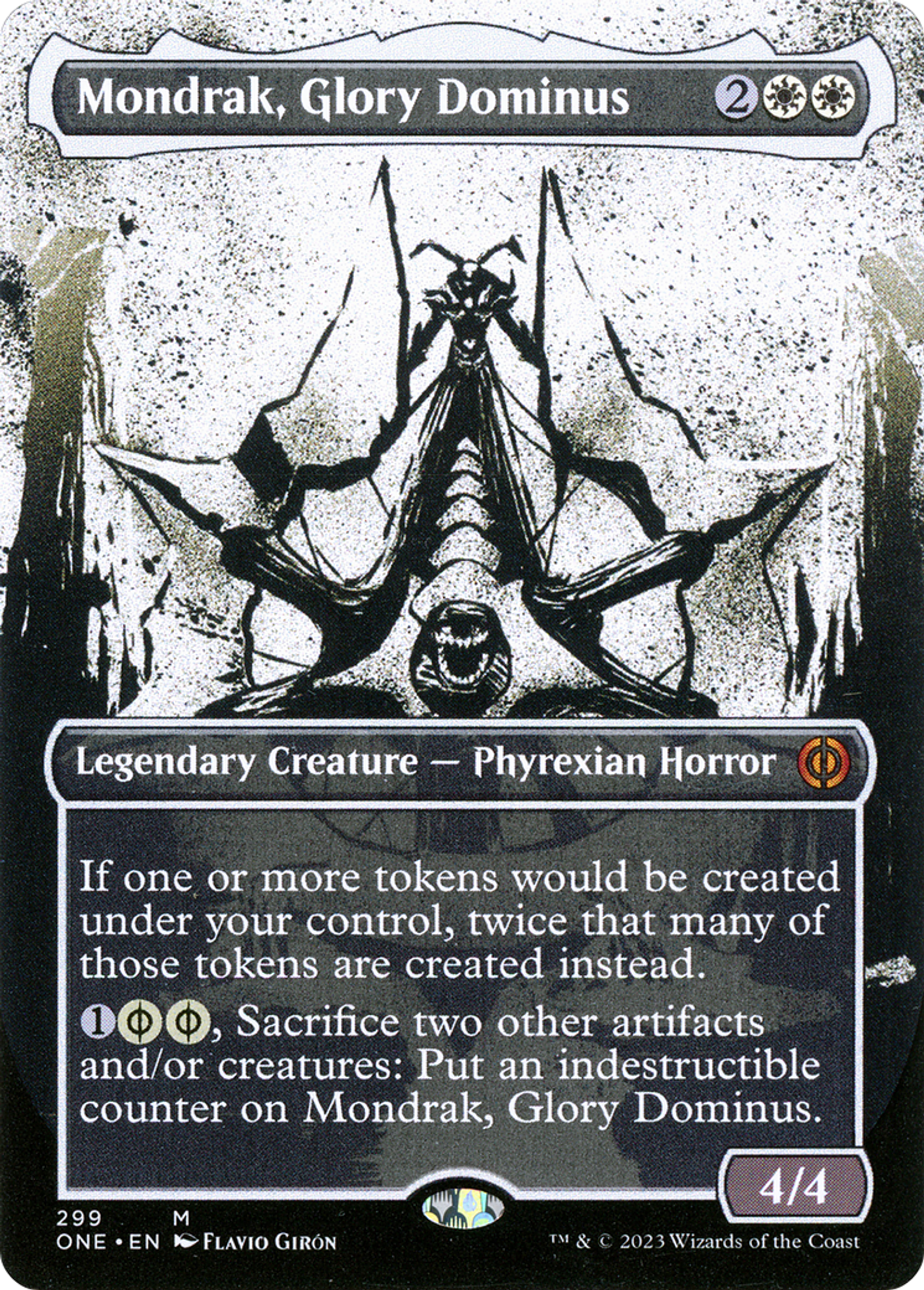 Mondrak, Glory Dominus — Phyrexia: All Will Be One — Magic: The Gathering