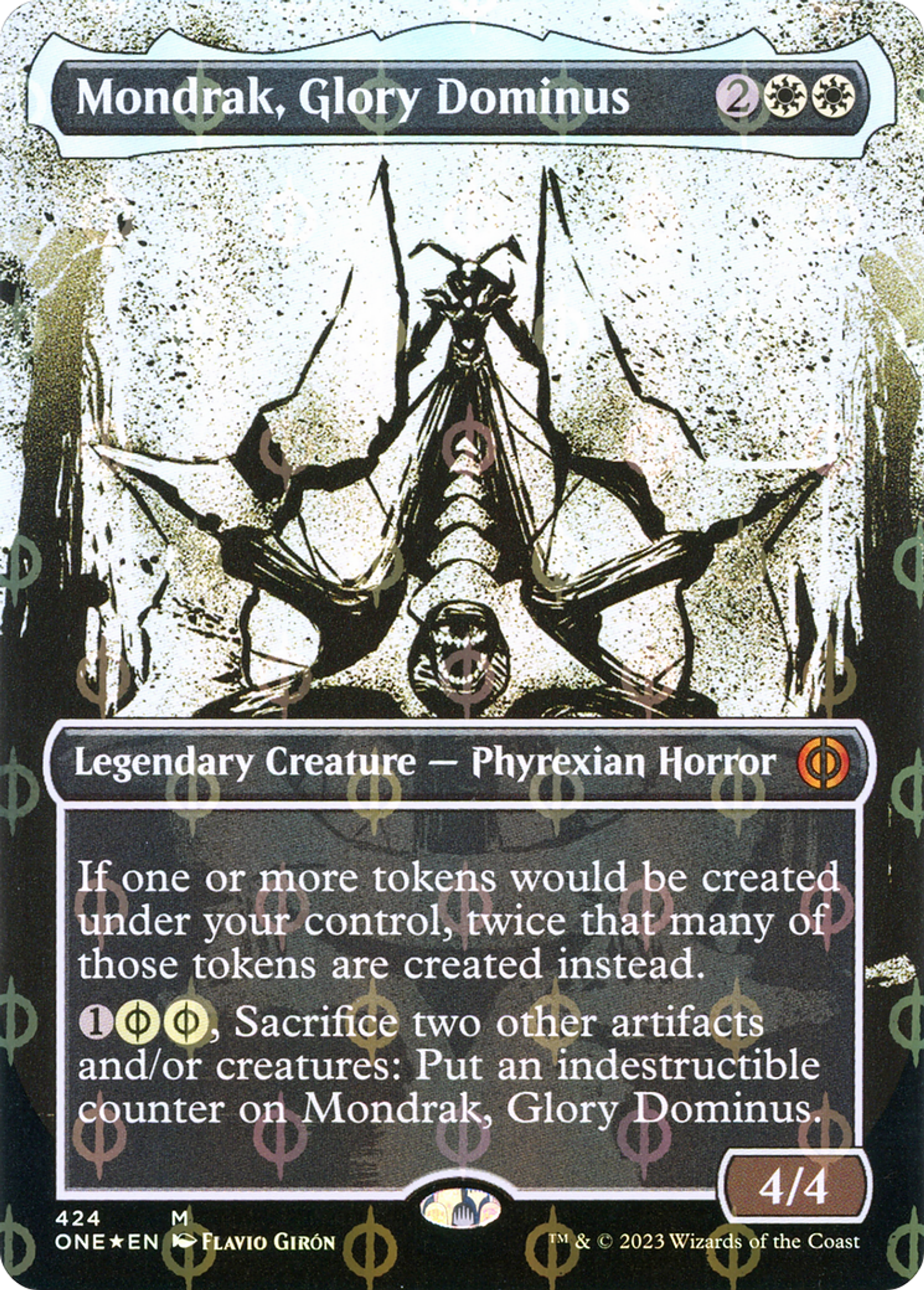 Mondrak, Dominus de la gloire — Phyrexia: All Will Be One — Magic: The Gathering