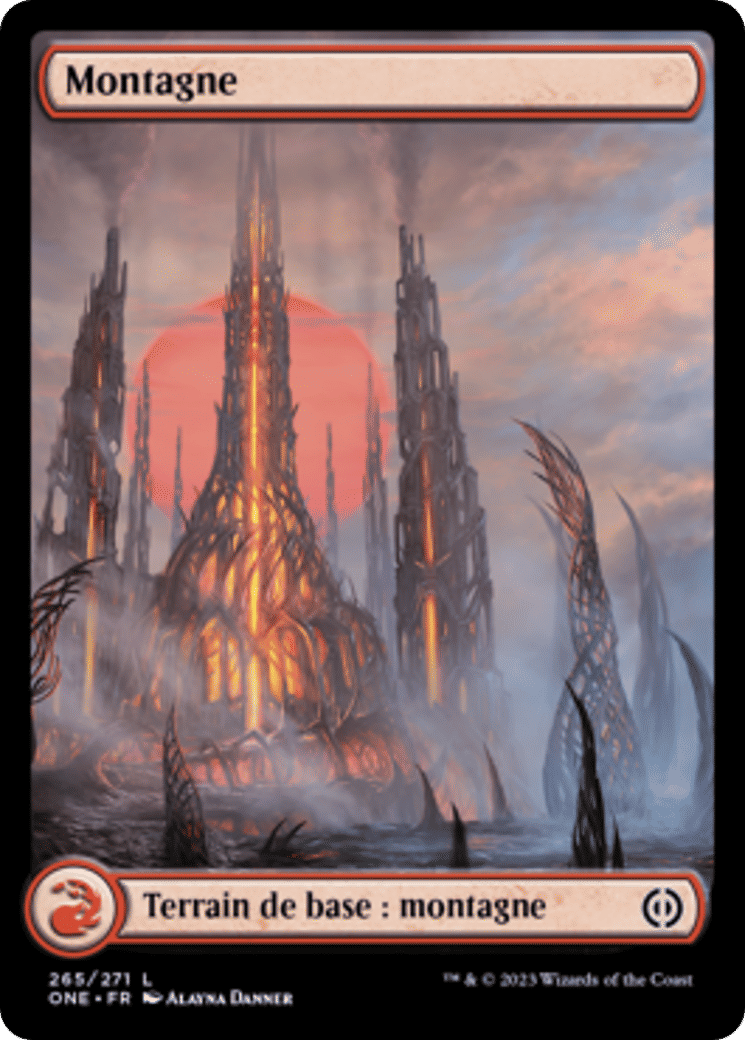Montagne — Phyrexia: All Will Be One — Magic: The Gathering