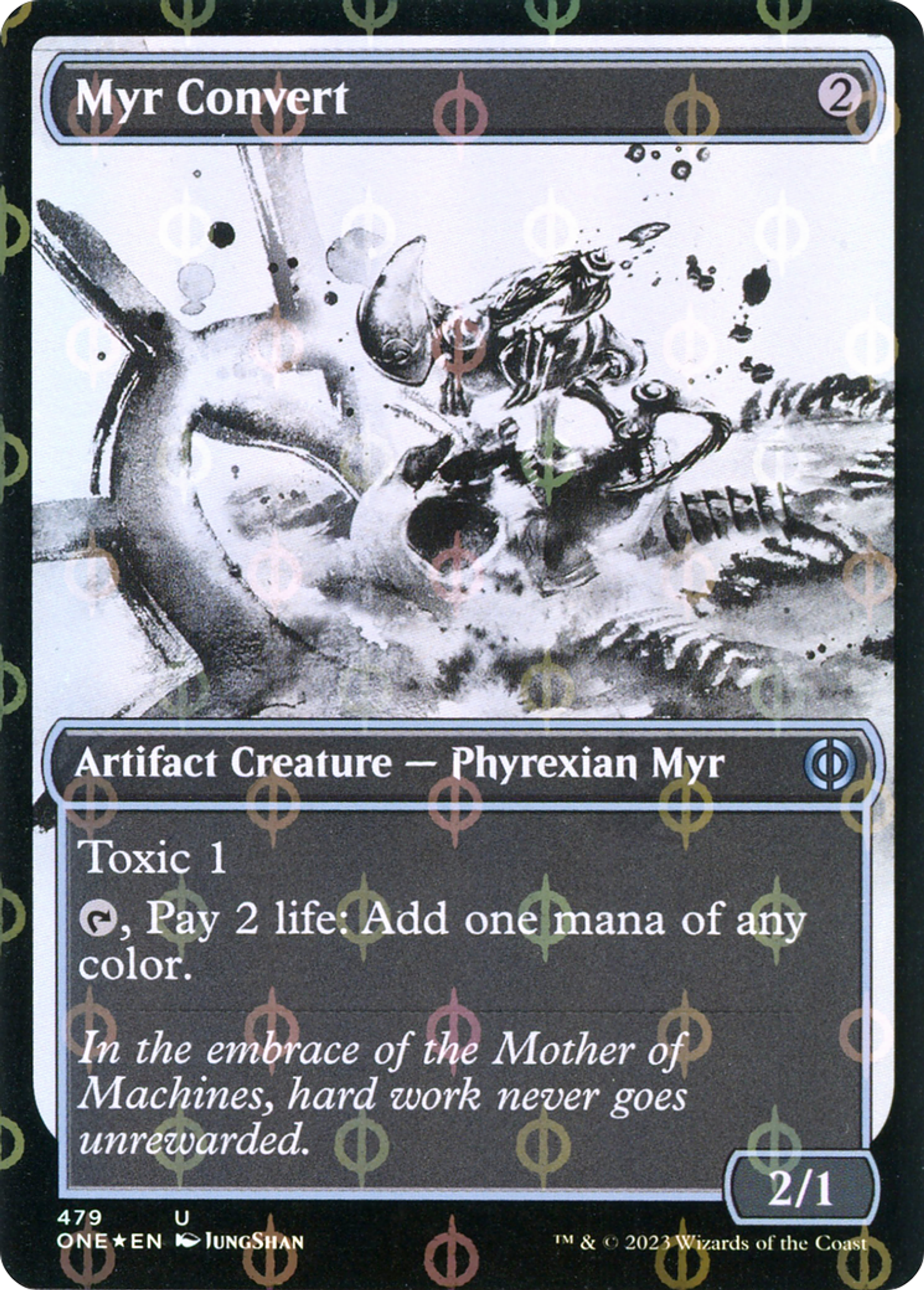 Converti myr — Phyrexia: All Will Be One — Magic: The Gathering