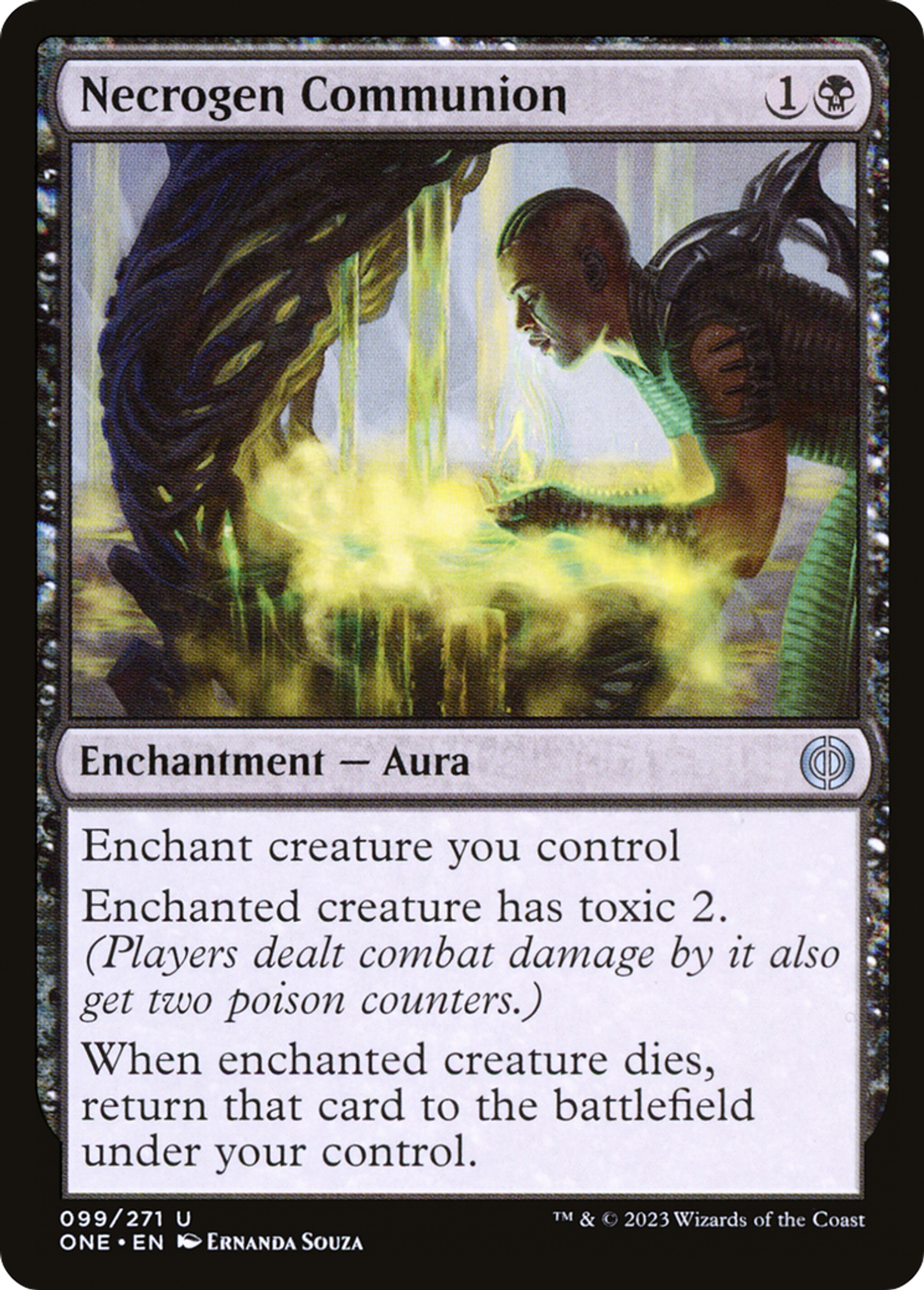 Communion nécrogène — Phyrexia: All Will Be One — Magic: The Gathering