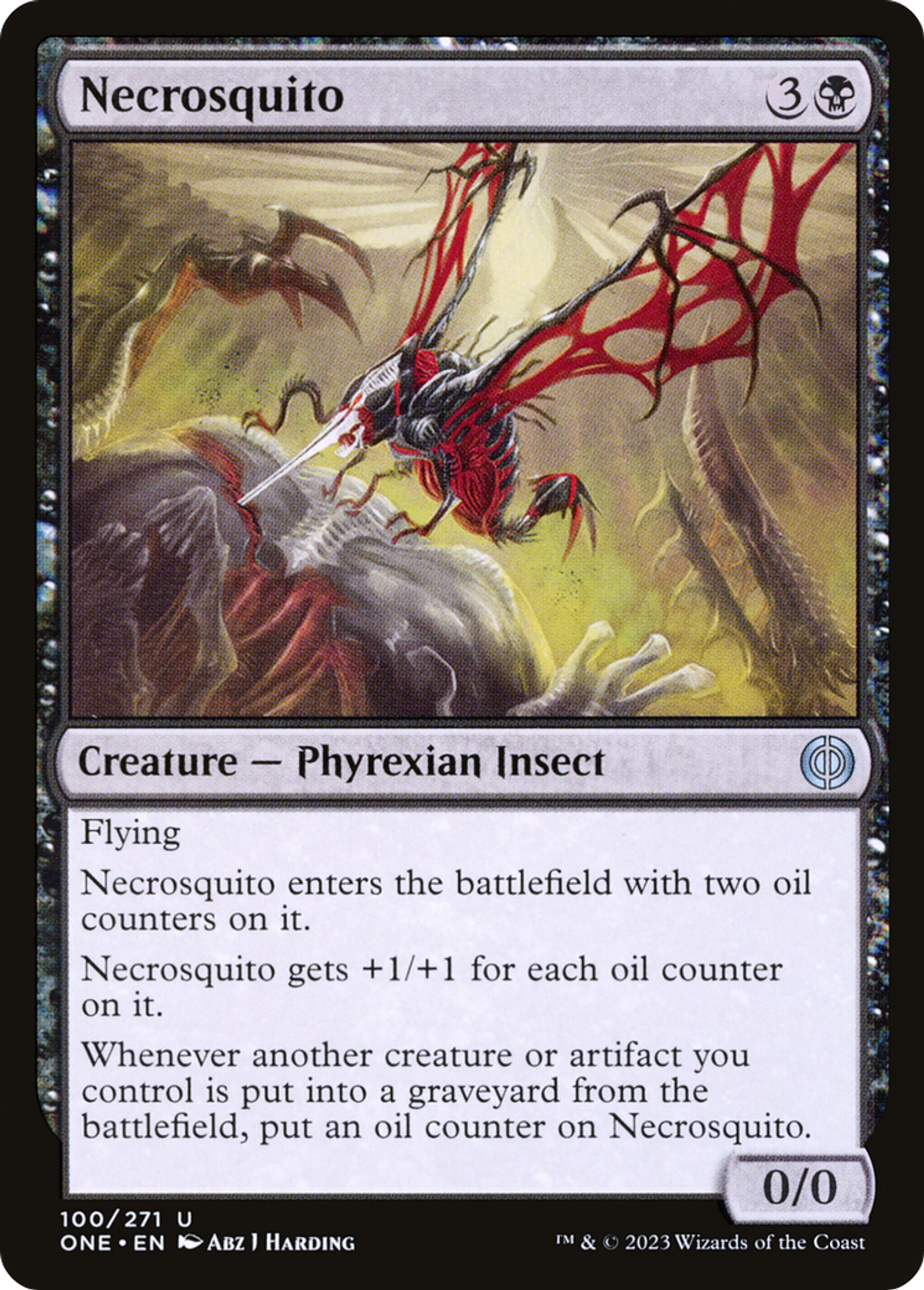 Nécrostique — Phyrexia: All Will Be One — Magic: The Gathering