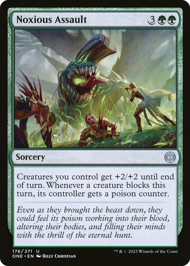 Noxious Assault — Phyrexia: All Will Be One — Magic: The Gathering