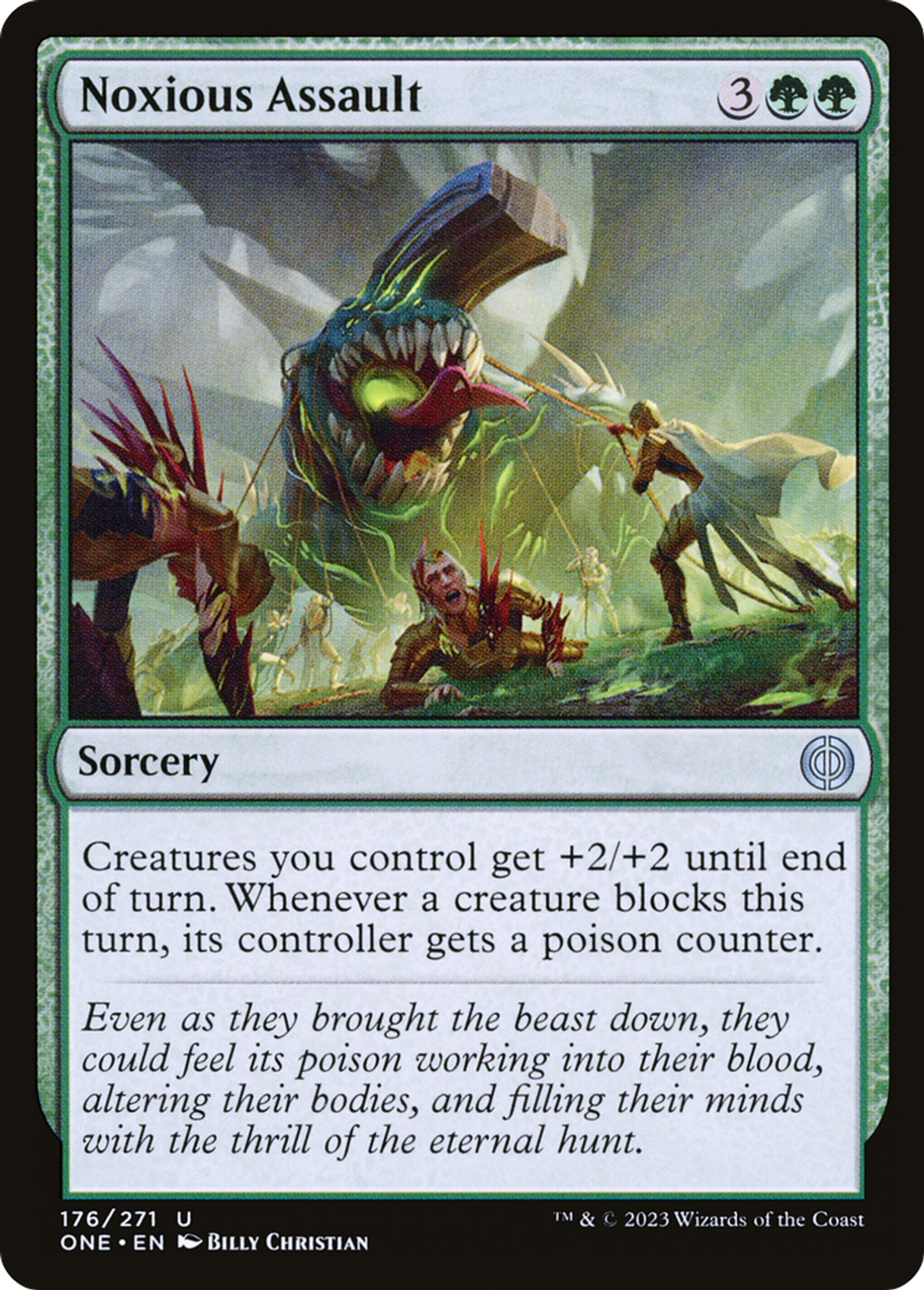 Assaut délétère — Phyrexia: All Will Be One — Magic: The Gathering