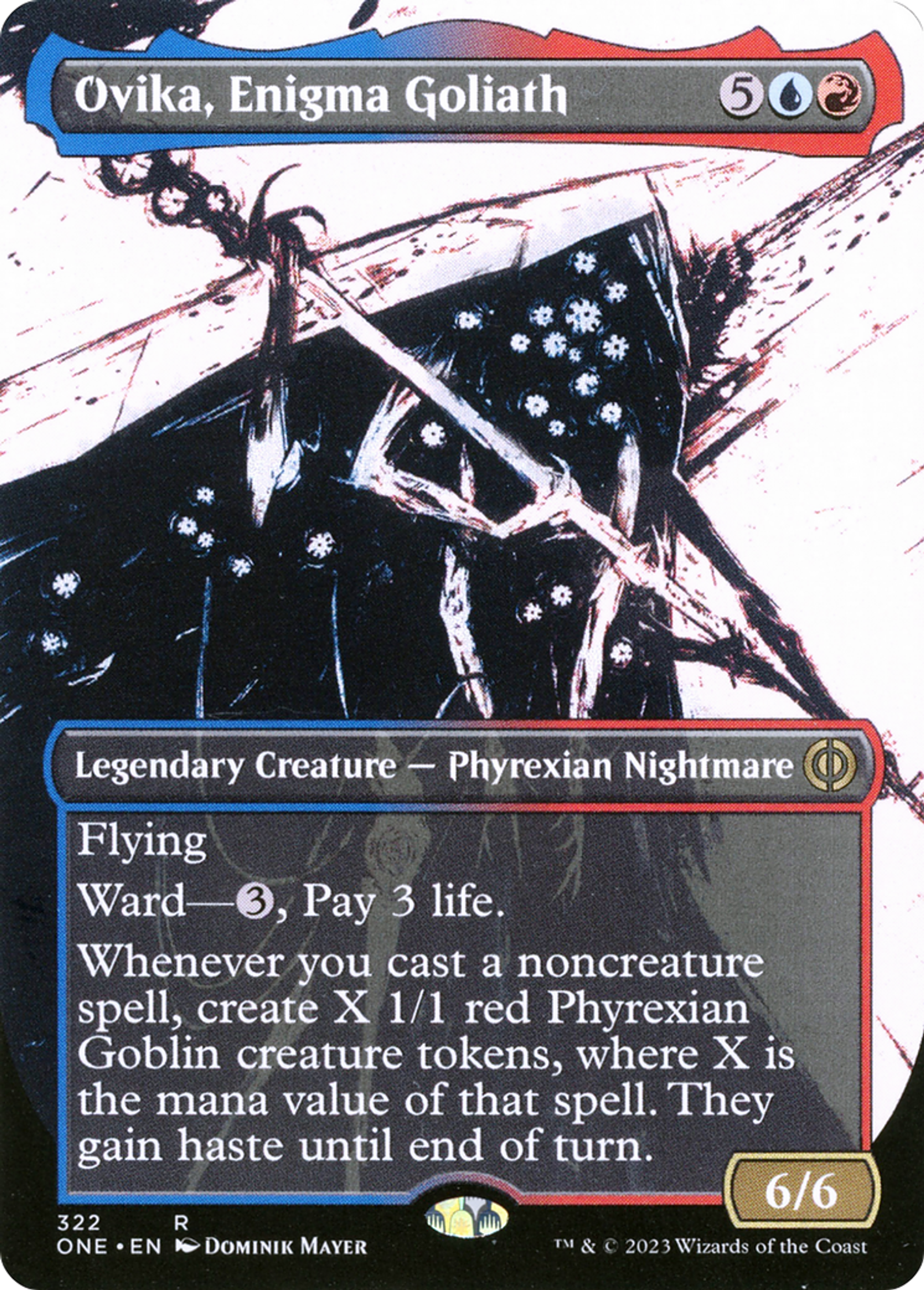 Ovika, goliath énigmatique — Phyrexia: All Will Be One — Magic: The Gathering