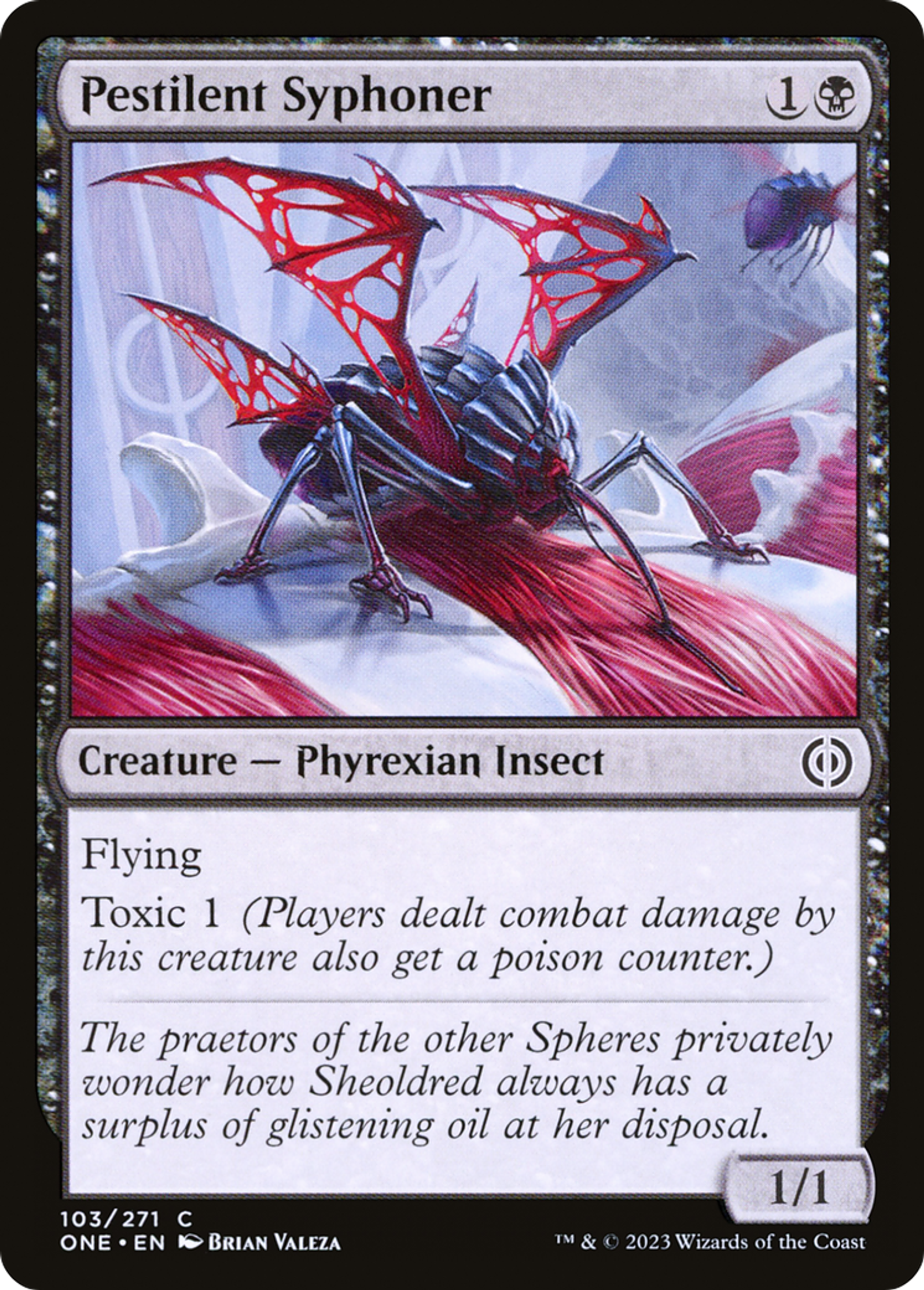 Siphonneur pestiféré — Phyrexia: All Will Be One — Magic: The Gathering
