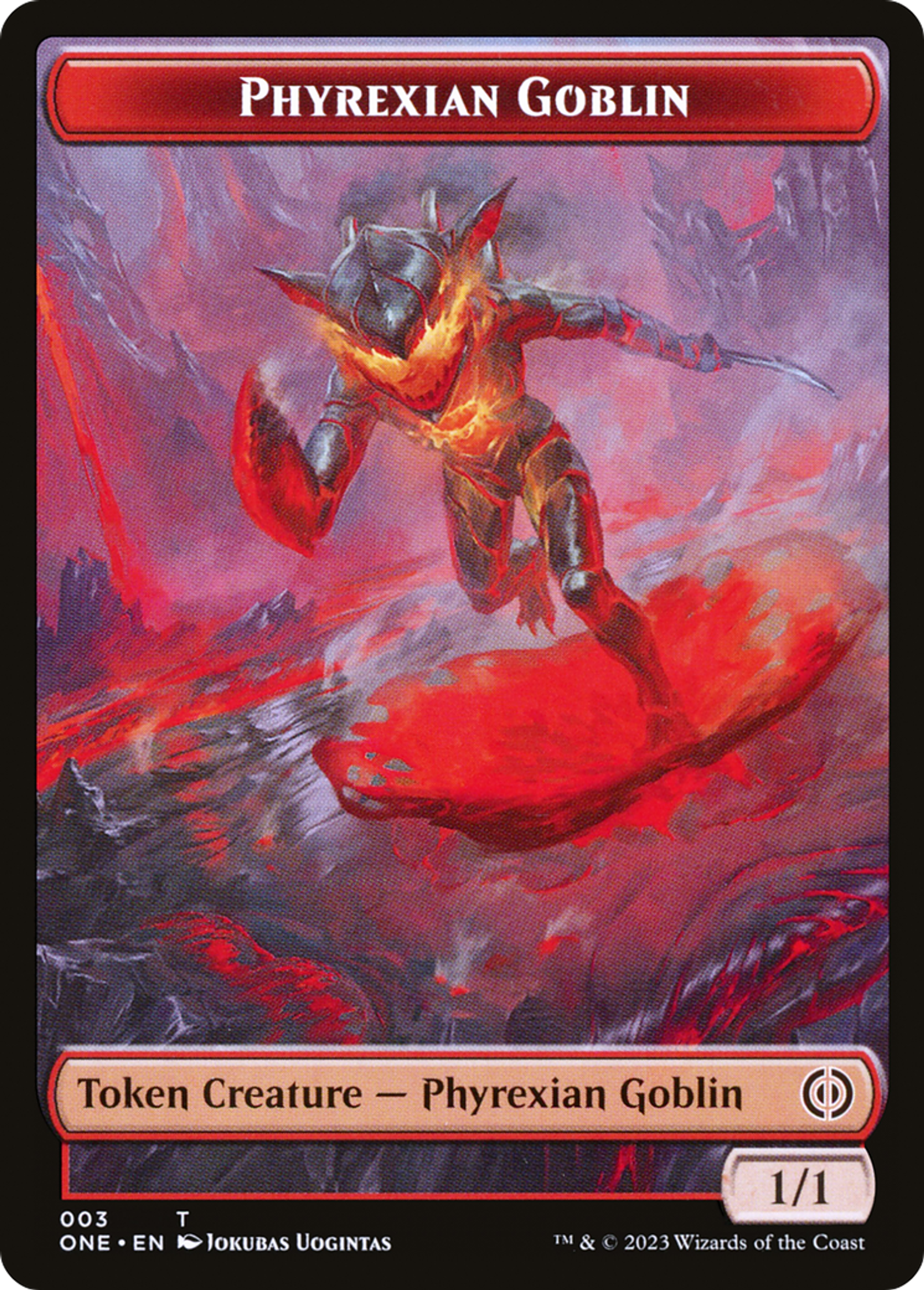 Phyrexian Goblin — Phyrexia: All Will Be One — Magic: The Gathering
