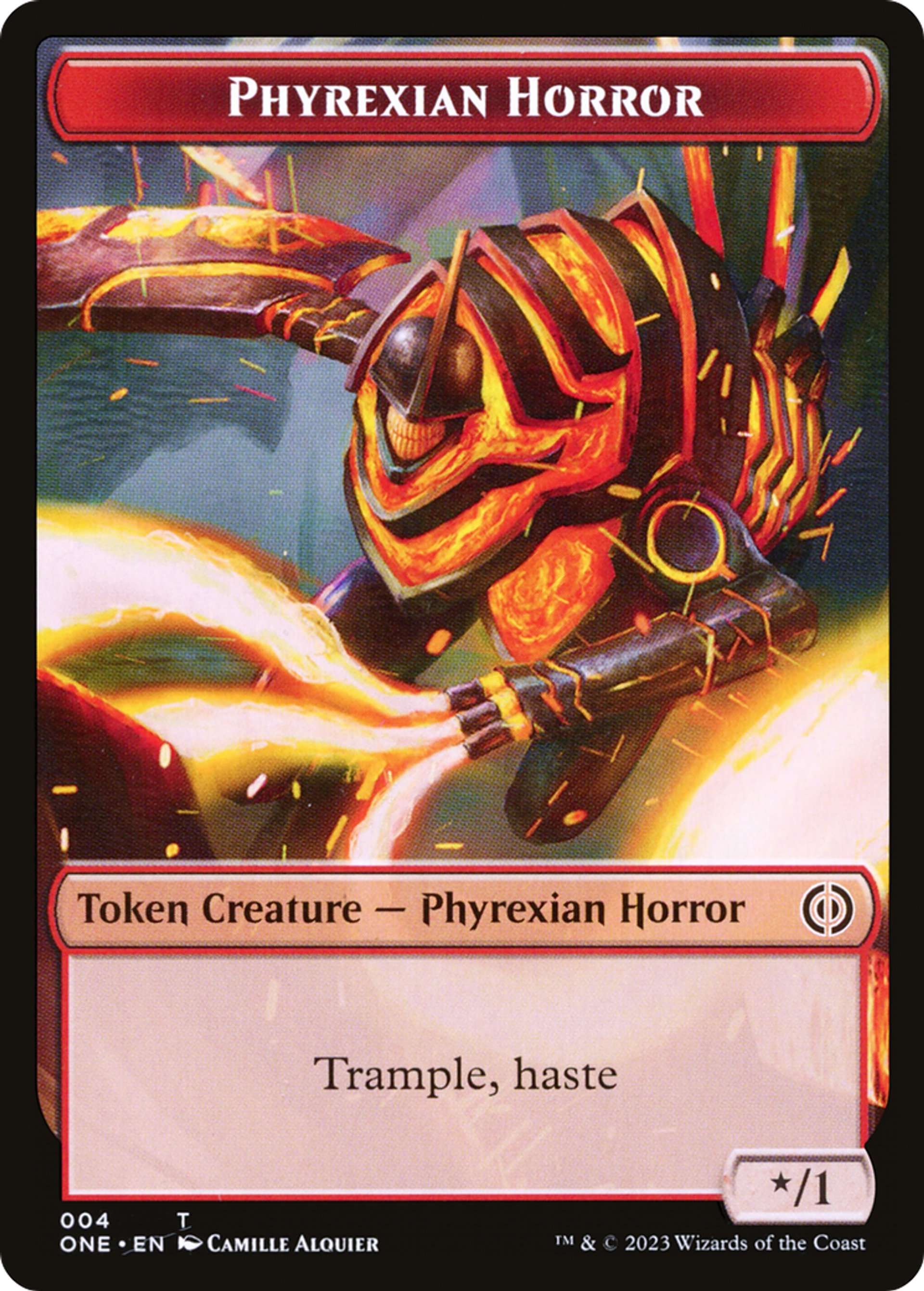 Phyrexian Horror — Phyrexia: All Will Be One — Magic: The Gathering