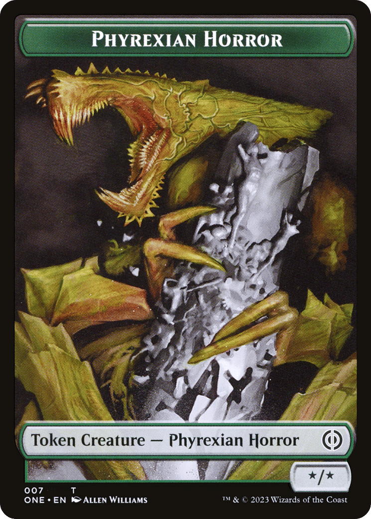 Phyrexian Horror — Phyrexia: All Will Be One — Magic: The Gathering