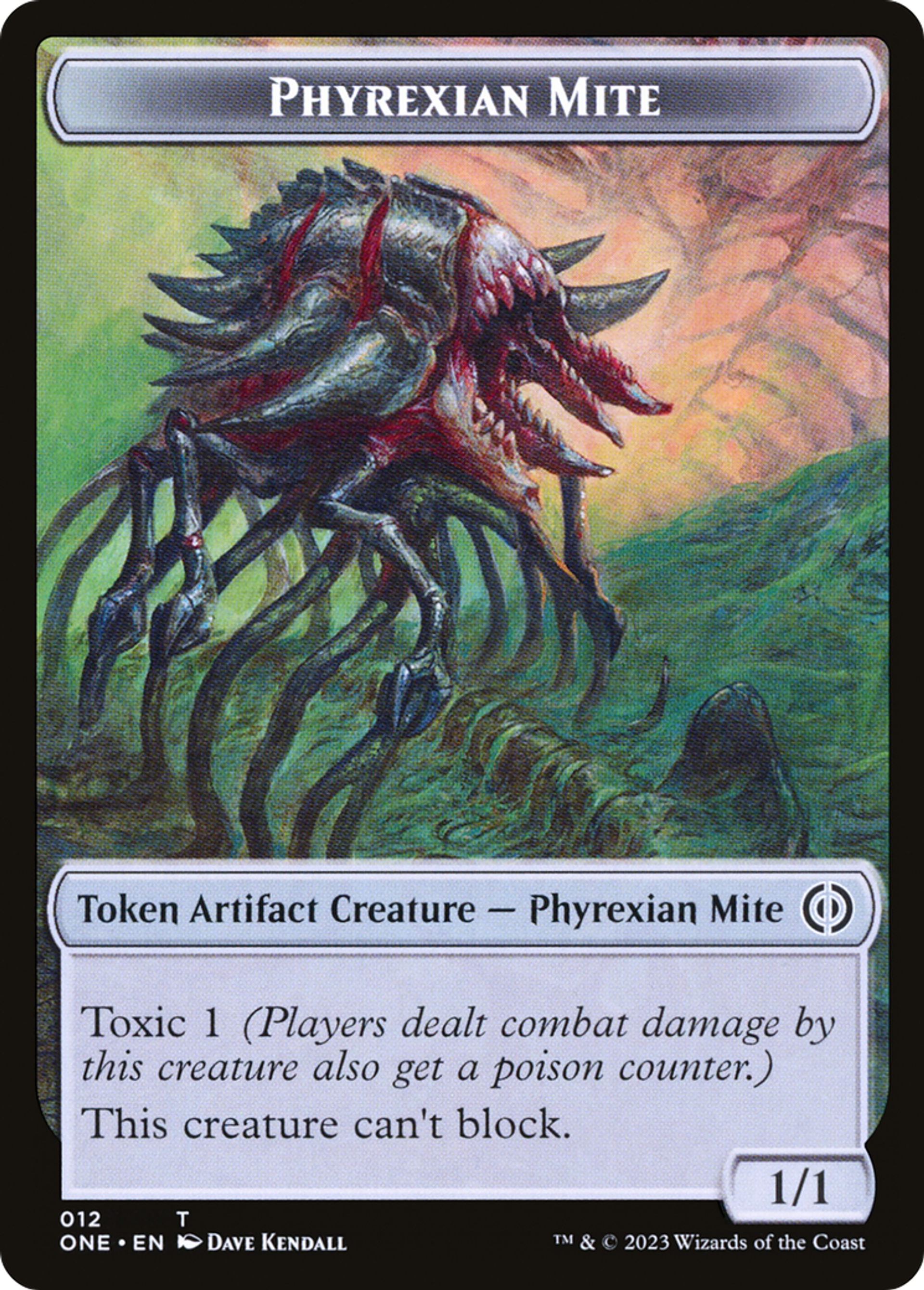 Phyrexian Mite — Phyrexia: All Will Be One — Magic: The Gathering