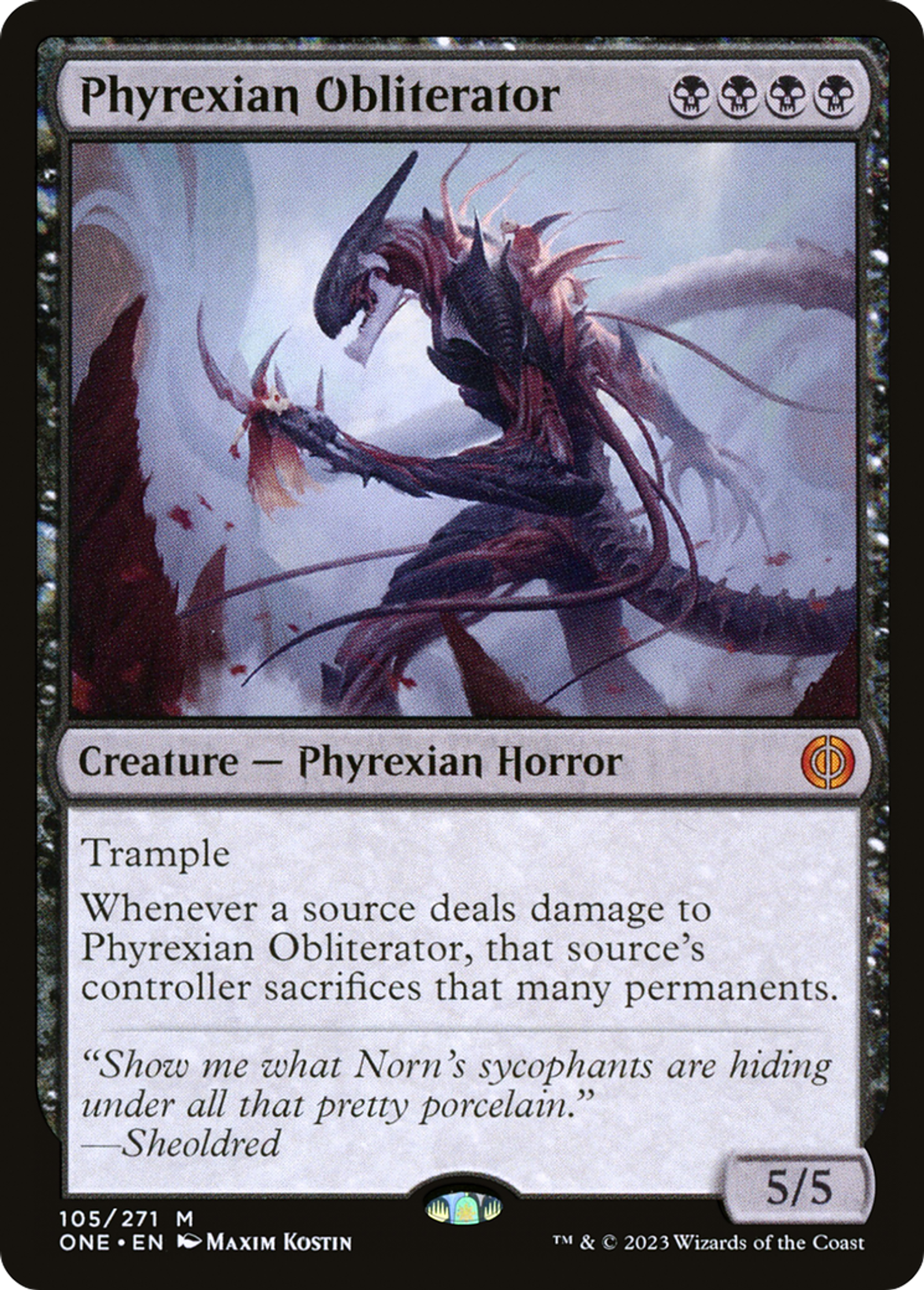 Oblitérateur phyrexian — Phyrexia: All Will Be One — Magic: The Gathering