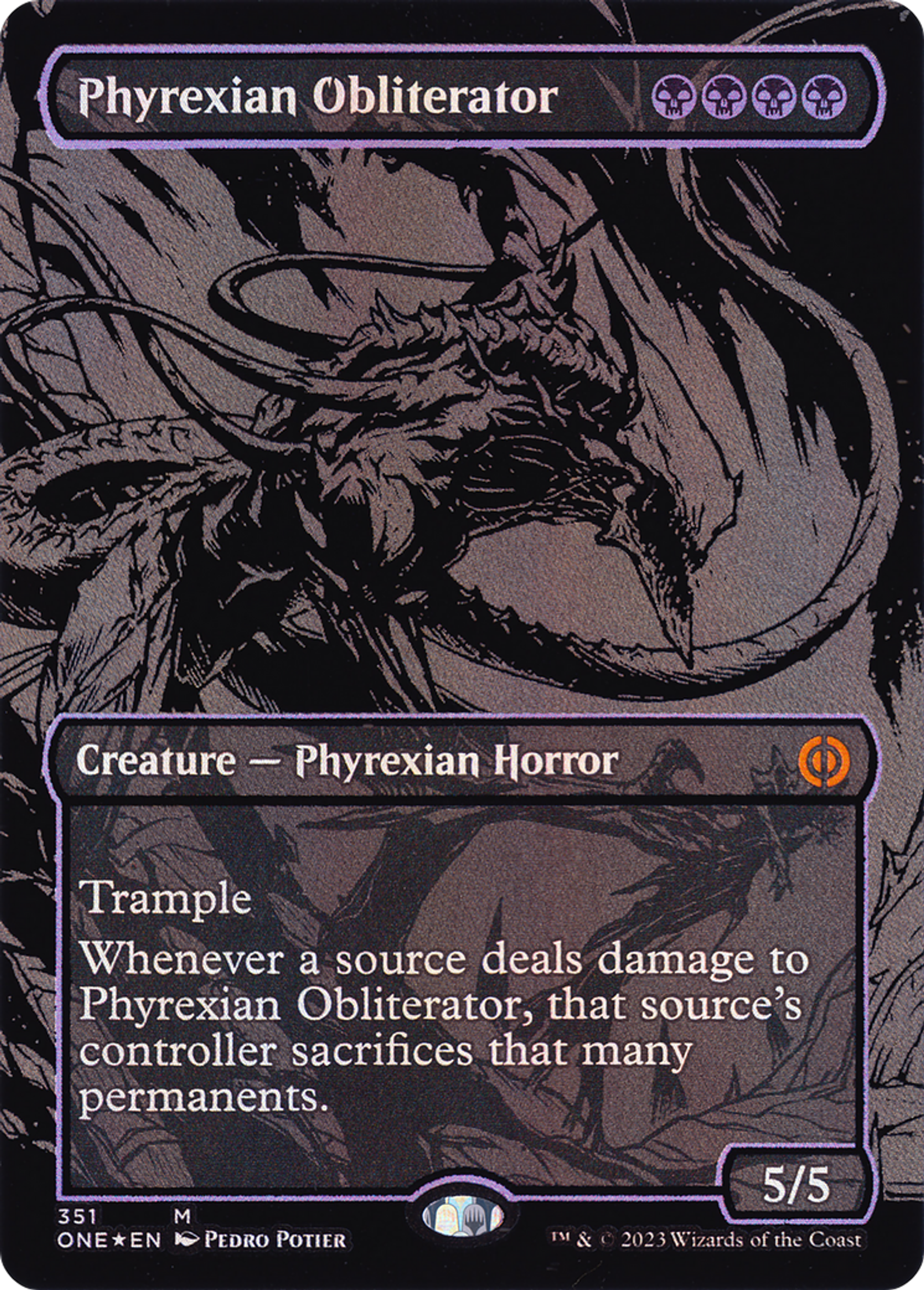 Oblitérateur phyrexian — Phyrexia: All Will Be One — Magic: The Gathering