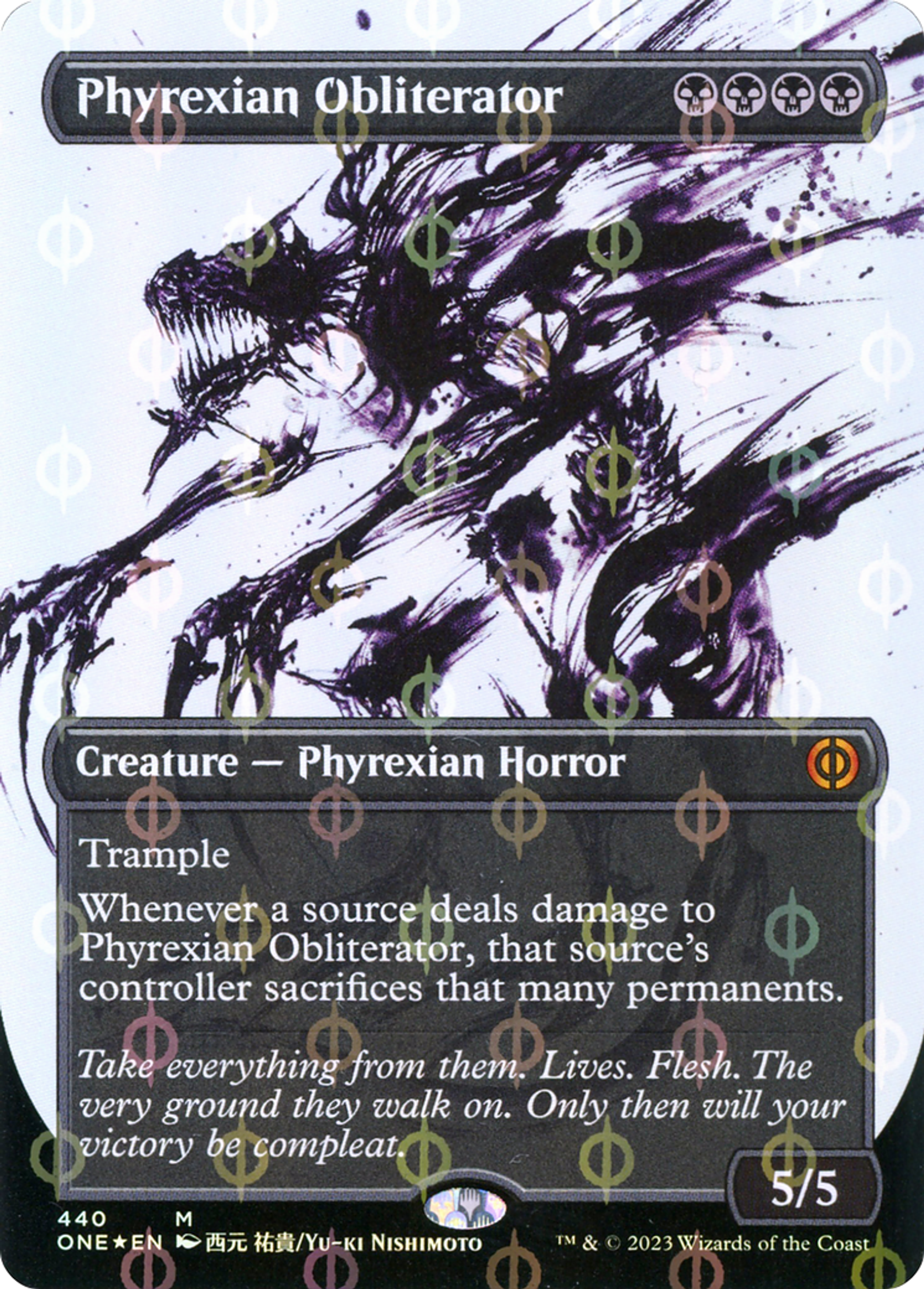 Oblitérateur phyrexian — Phyrexia: All Will Be One — Magic: The Gathering