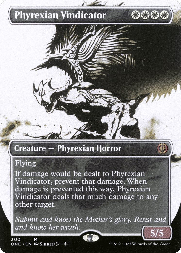 Phyrexian Vindicator — Phyrexia: All Will Be One — Magic: The Gathering