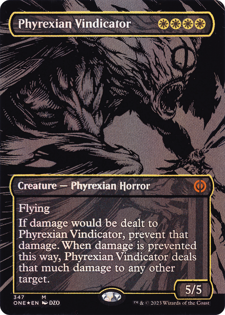 Phyrexian Vindicator — Phyrexia: All Will Be One — Magic: The Gathering