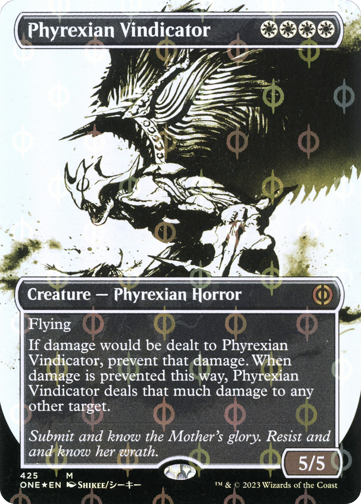 Phyrexian Vindicator — Phyrexia: All Will Be One — Magic: The Gathering
