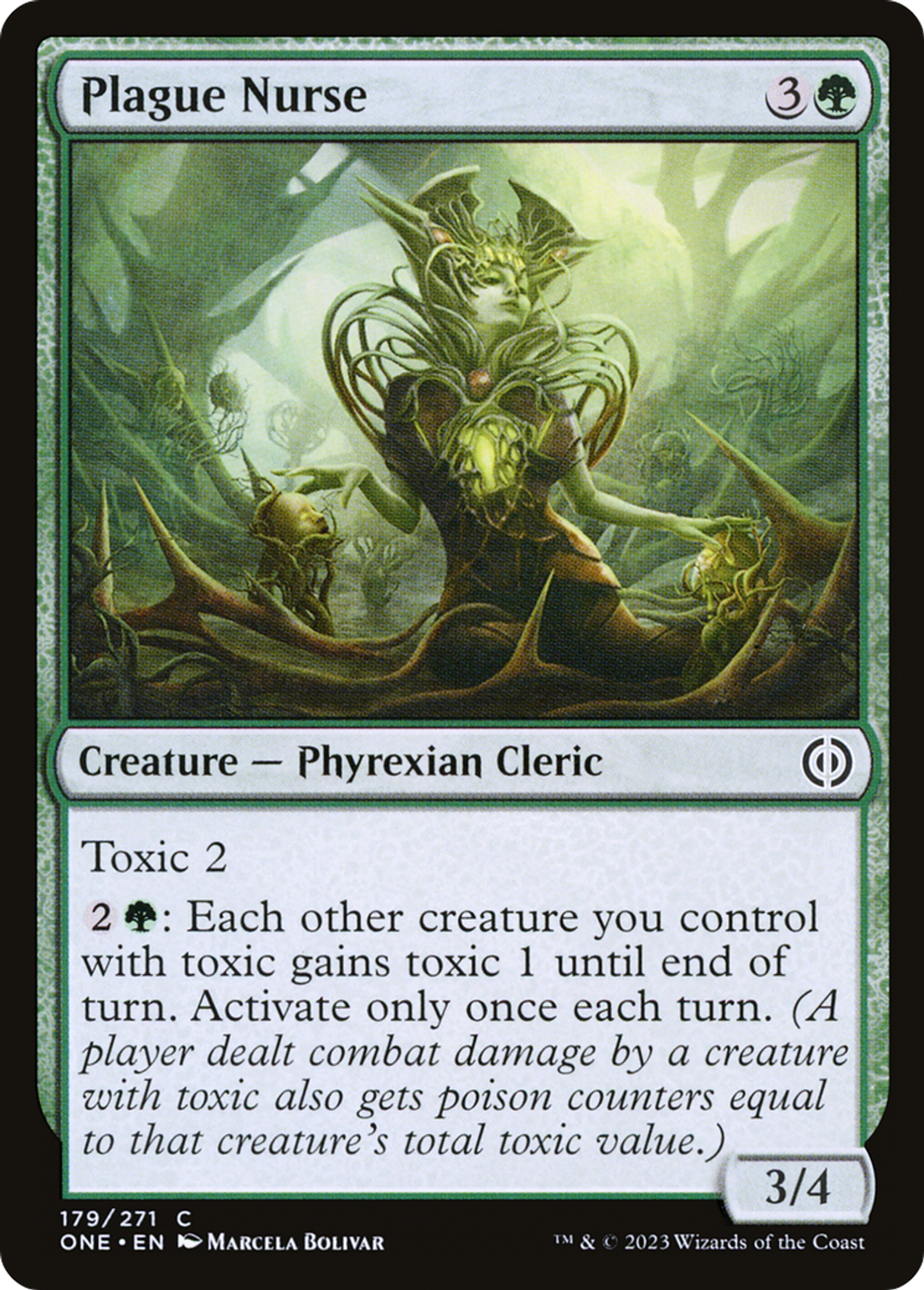 Infirmière de peste — Phyrexia: All Will Be One — Magic: The Gathering