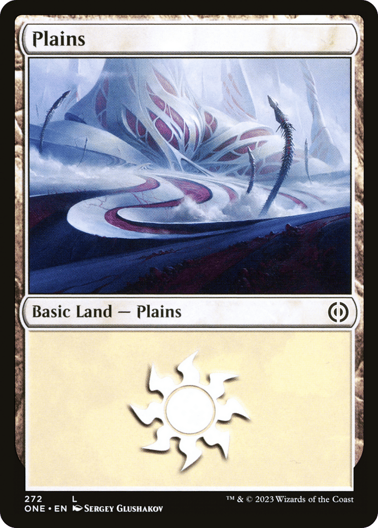 Plains — Phyrexia: All Will Be One — Magic: The Gathering