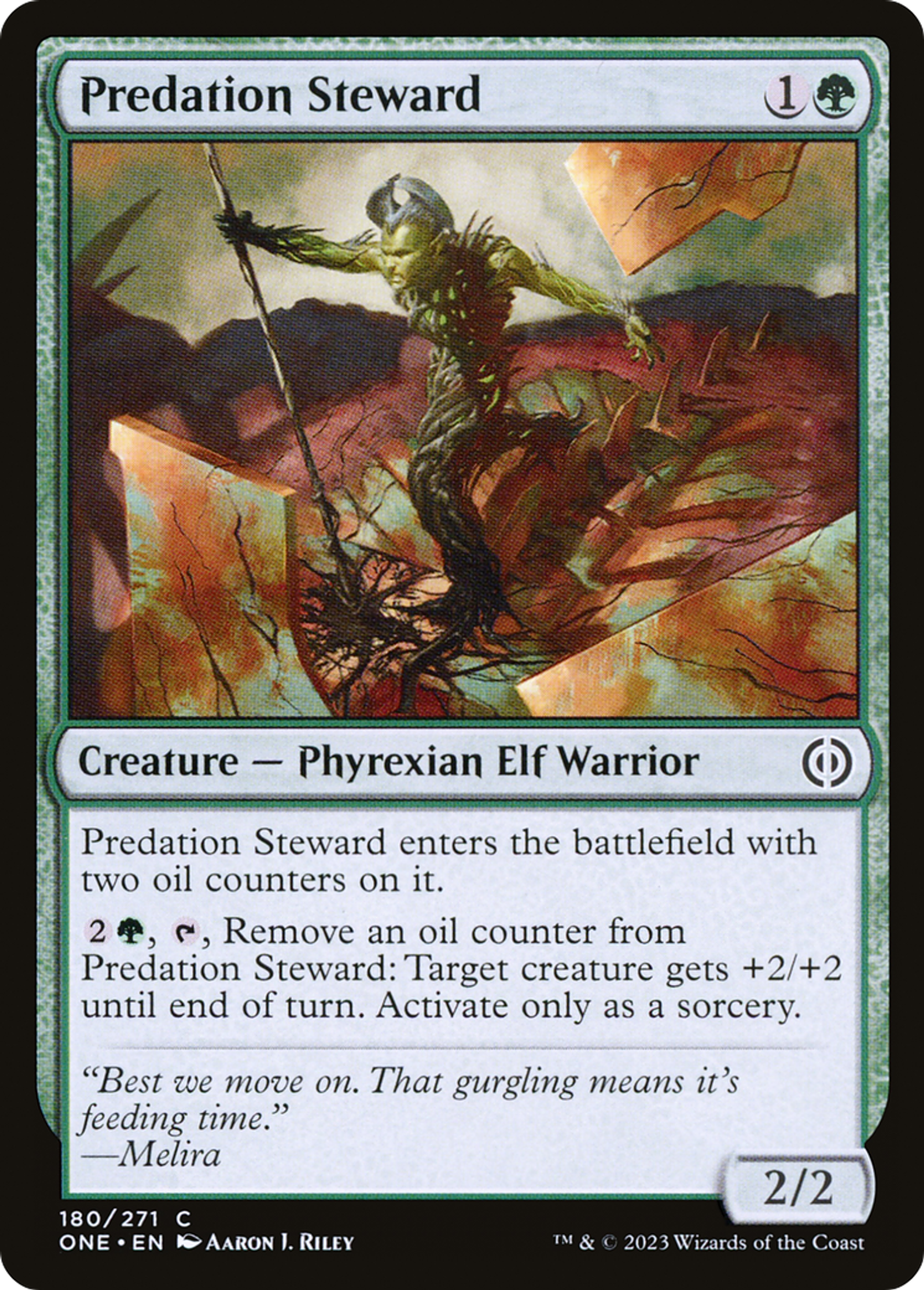 Intendant de prédation — Phyrexia: All Will Be One — Magic: The Gathering