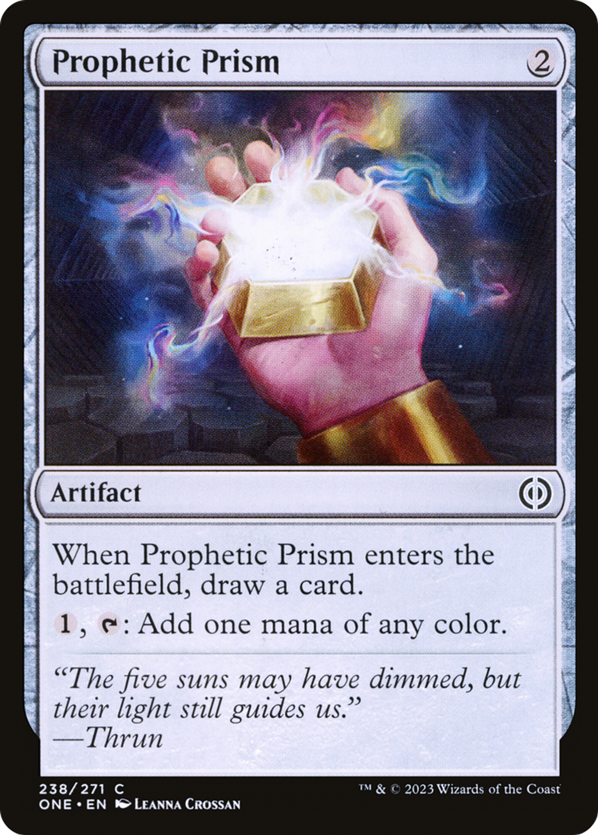 Prisme prophétique — Phyrexia: All Will Be One — Magic: The Gathering