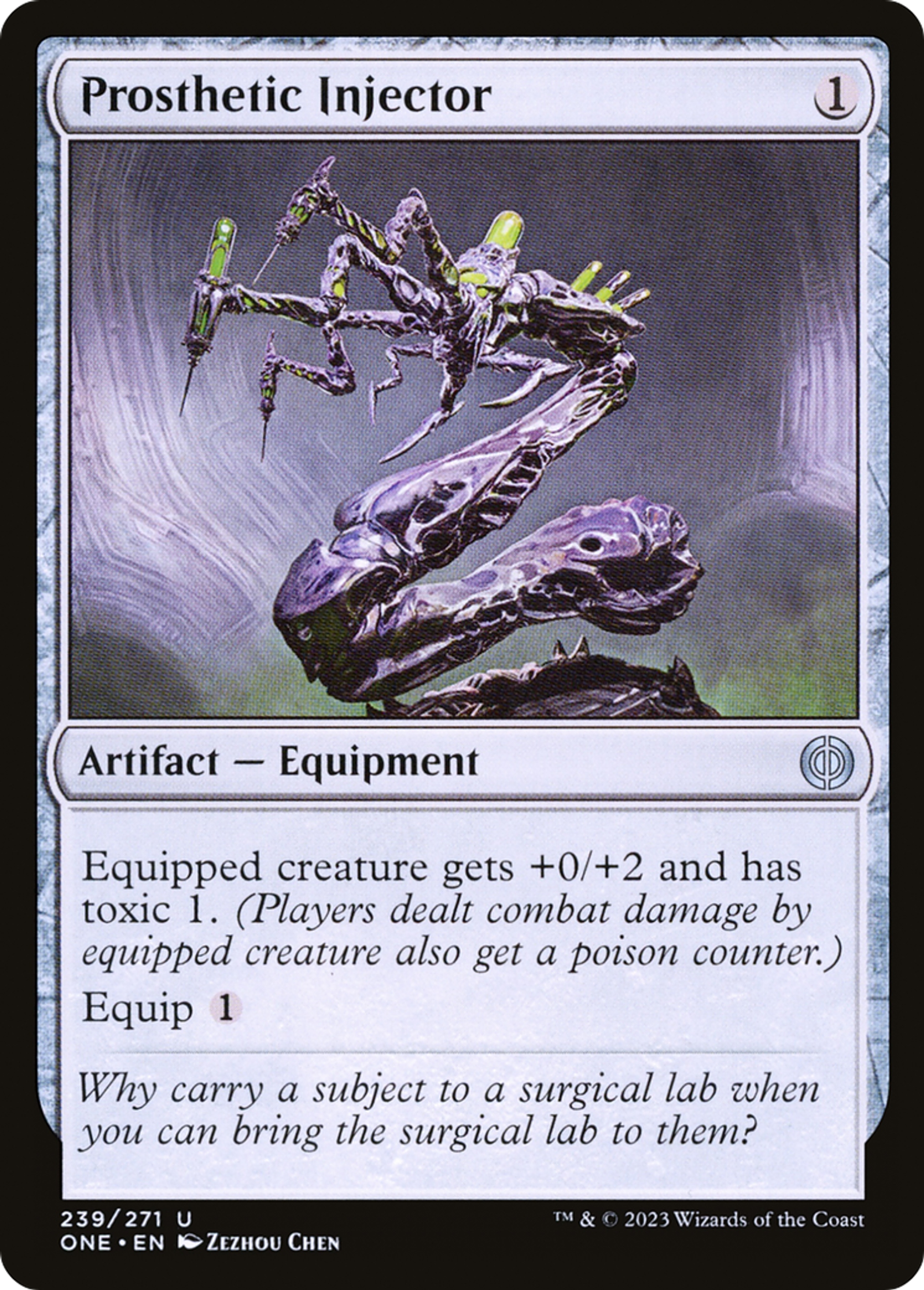 Injecteur prothétique — Phyrexia: All Will Be One — Magic: The Gathering