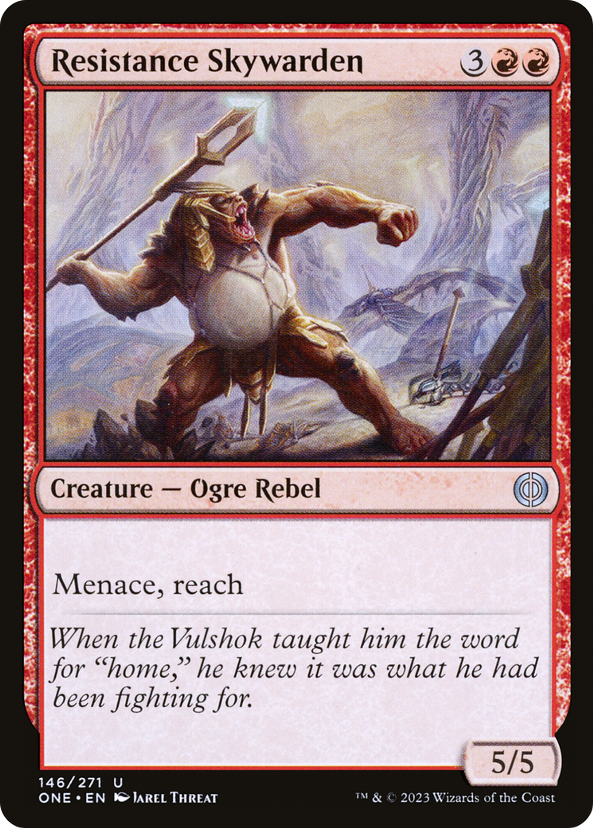 Guetteciel de la résistance — Phyrexia: All Will Be One — Magic: The Gathering