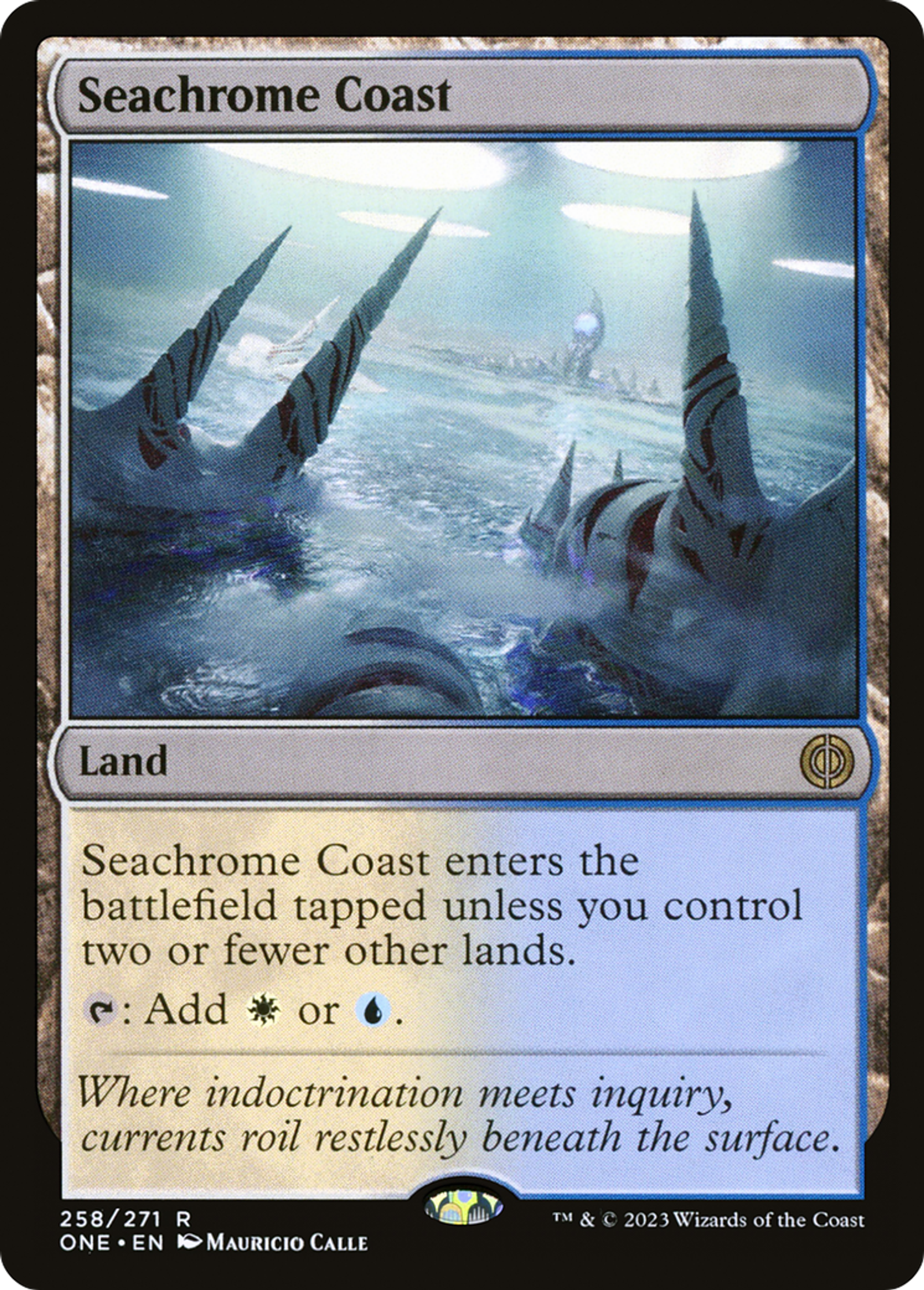 Côte de Chromemer — Phyrexia: All Will Be One — Magic: The Gathering