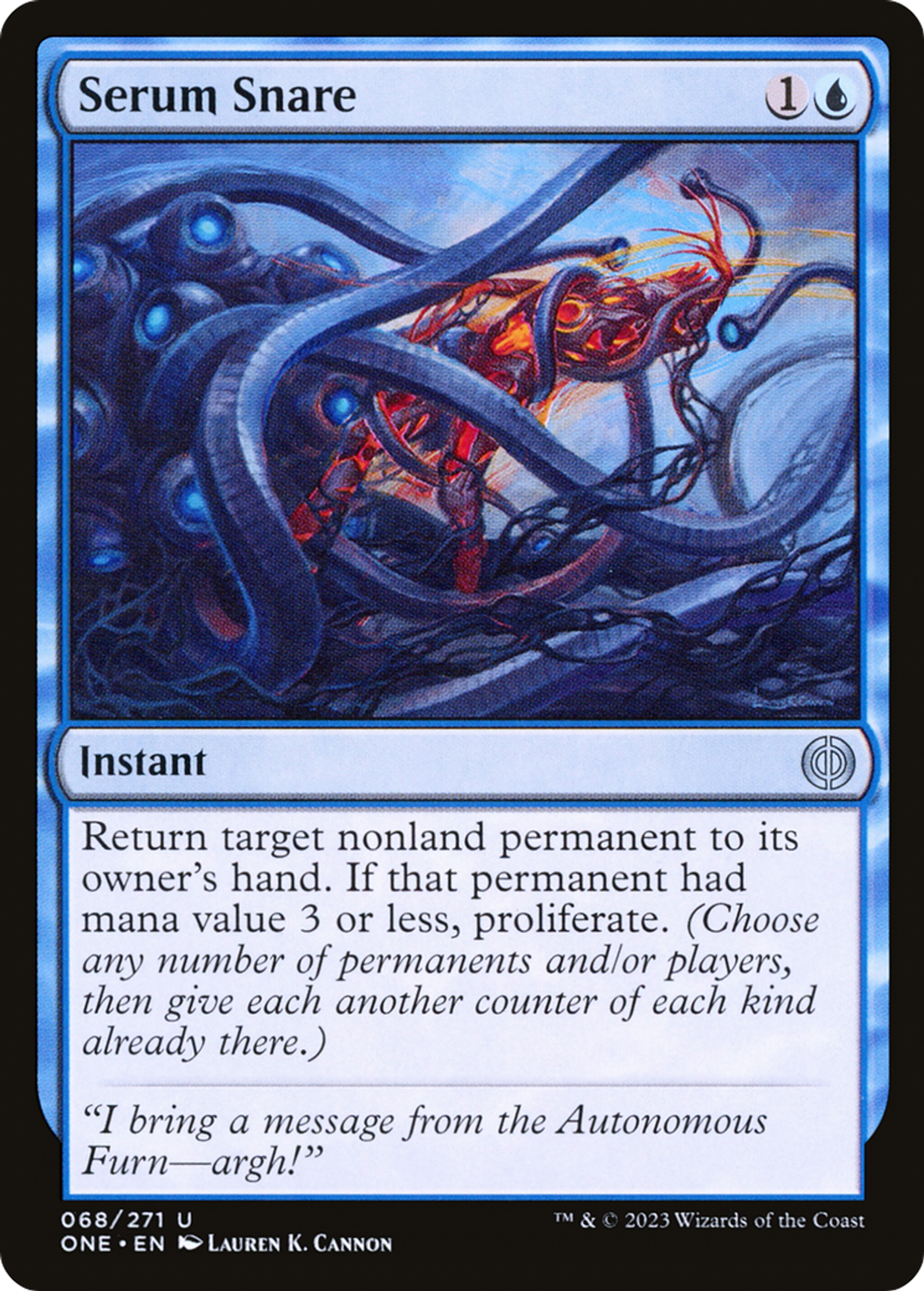 Collet de sérum — Phyrexia: All Will Be One — Magic: The Gathering
