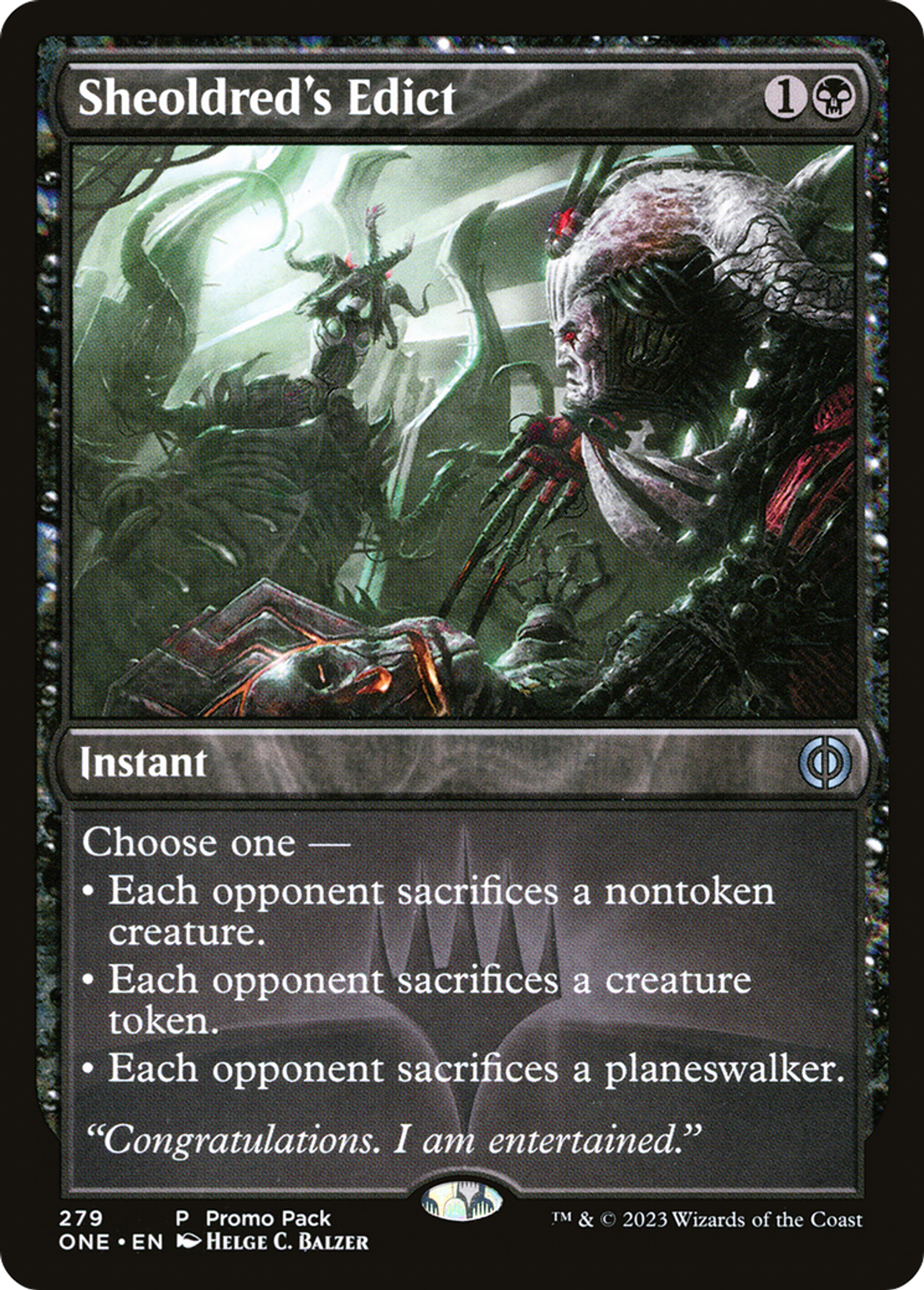 Édit de Sheoldred — Phyrexia: All Will Be One — Magic: The Gathering