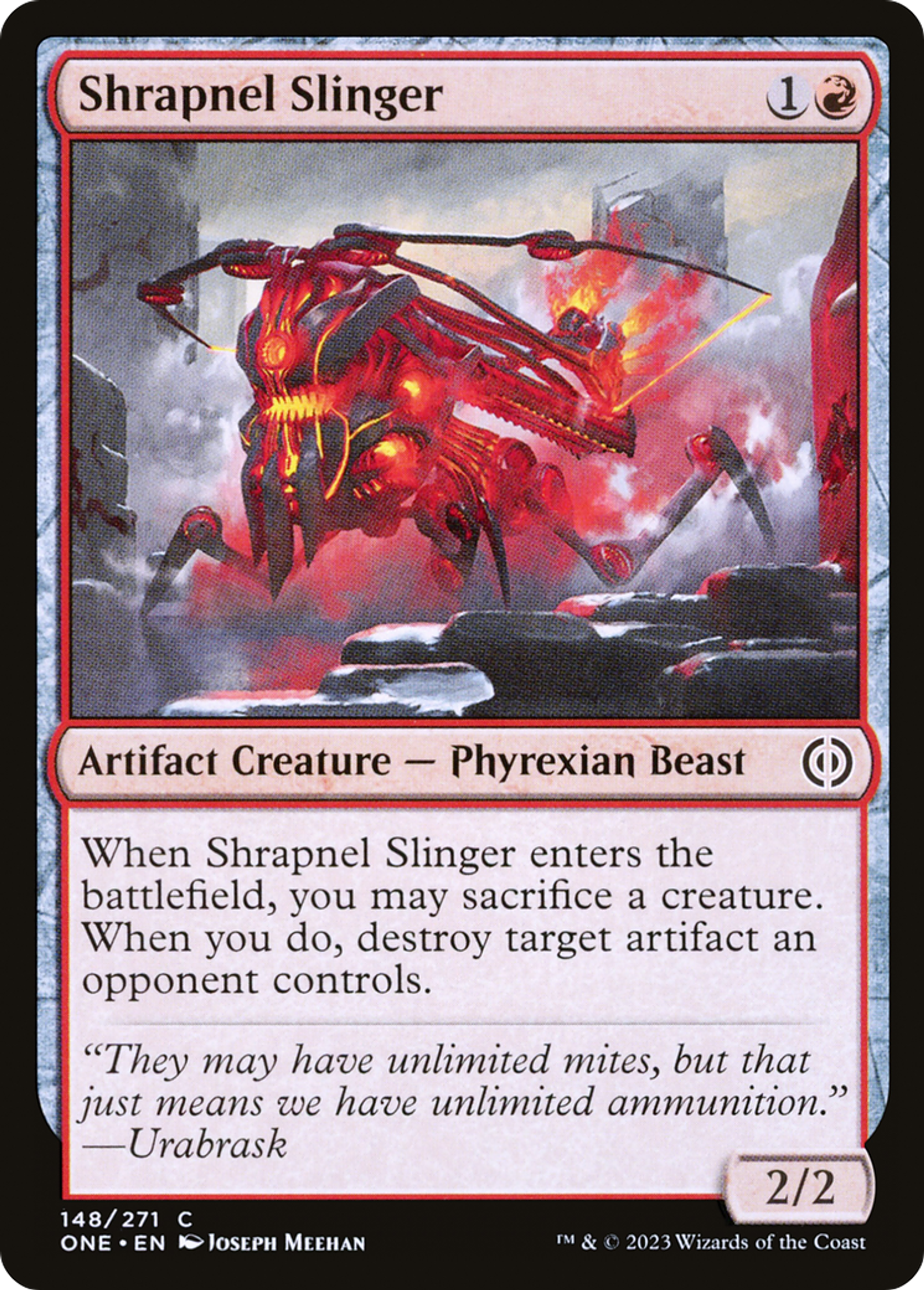Frondeur de fragments — Phyrexia: All Will Be One — Magic: The Gathering
