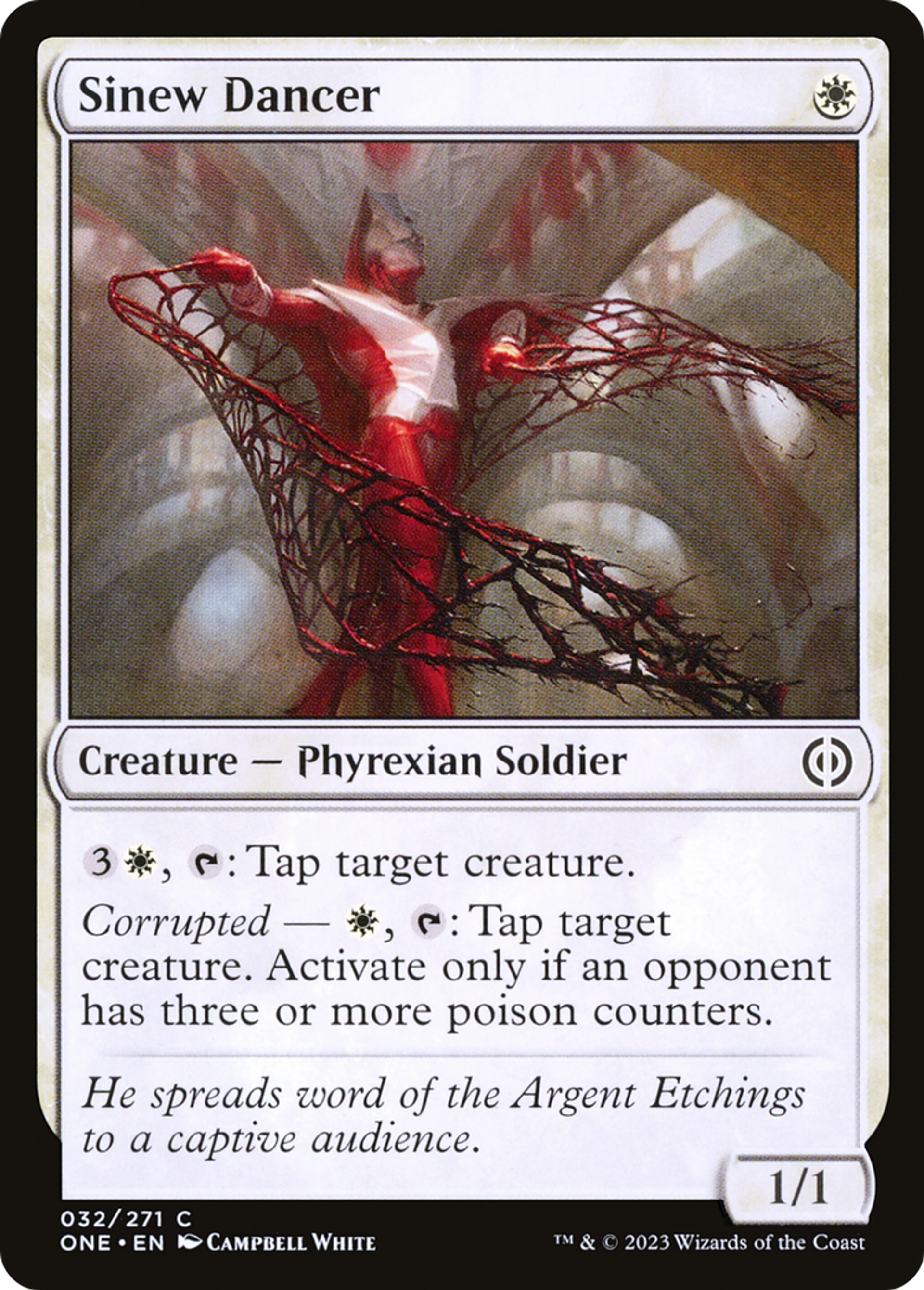 Danseur ligamenteux — Phyrexia: All Will Be One — Magic: The Gathering