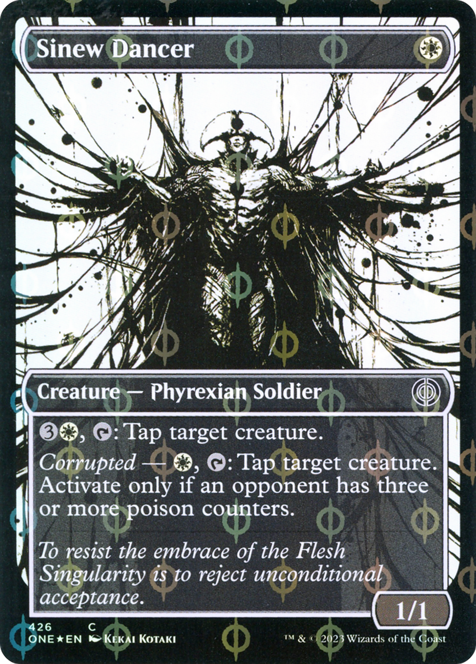Danseur ligamenteux — Phyrexia: All Will Be One — Magic: The Gathering