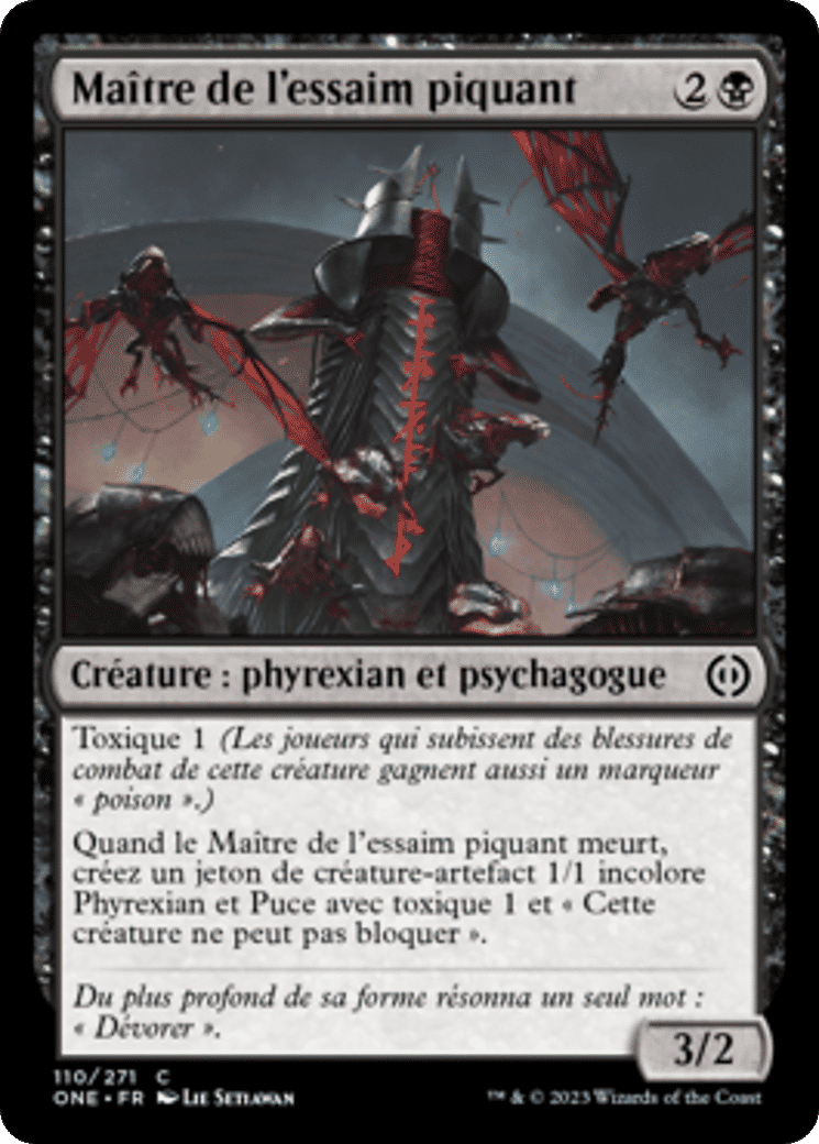 Maître de l'essaim piquant — Phyrexia: All Will Be One — Magic: The Gathering