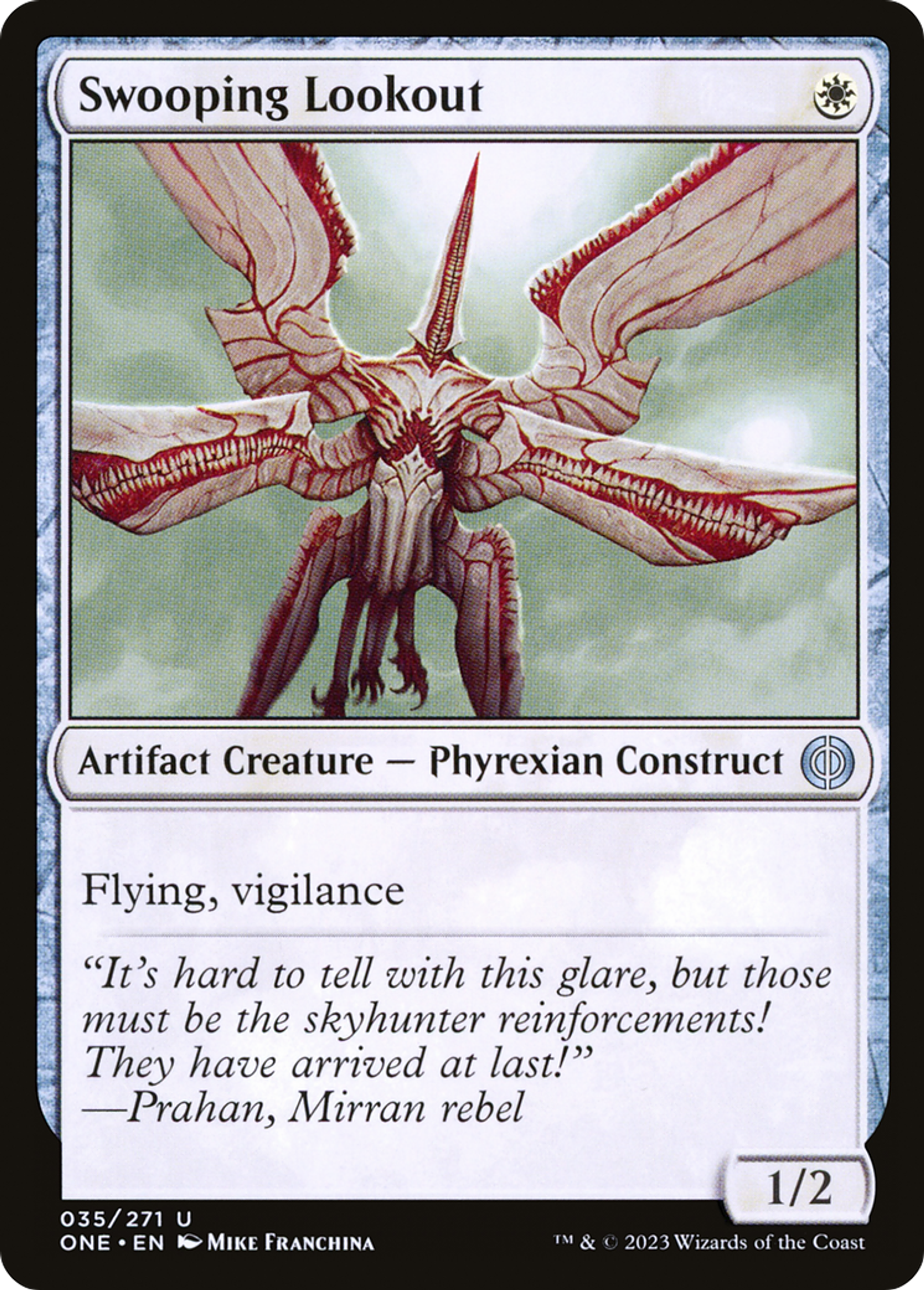 Vigie plongeante — Phyrexia: All Will Be One — Magic: The Gathering