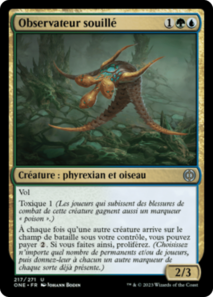 Observateur souillé — Phyrexia: All Will Be One — Magic: The Gathering
