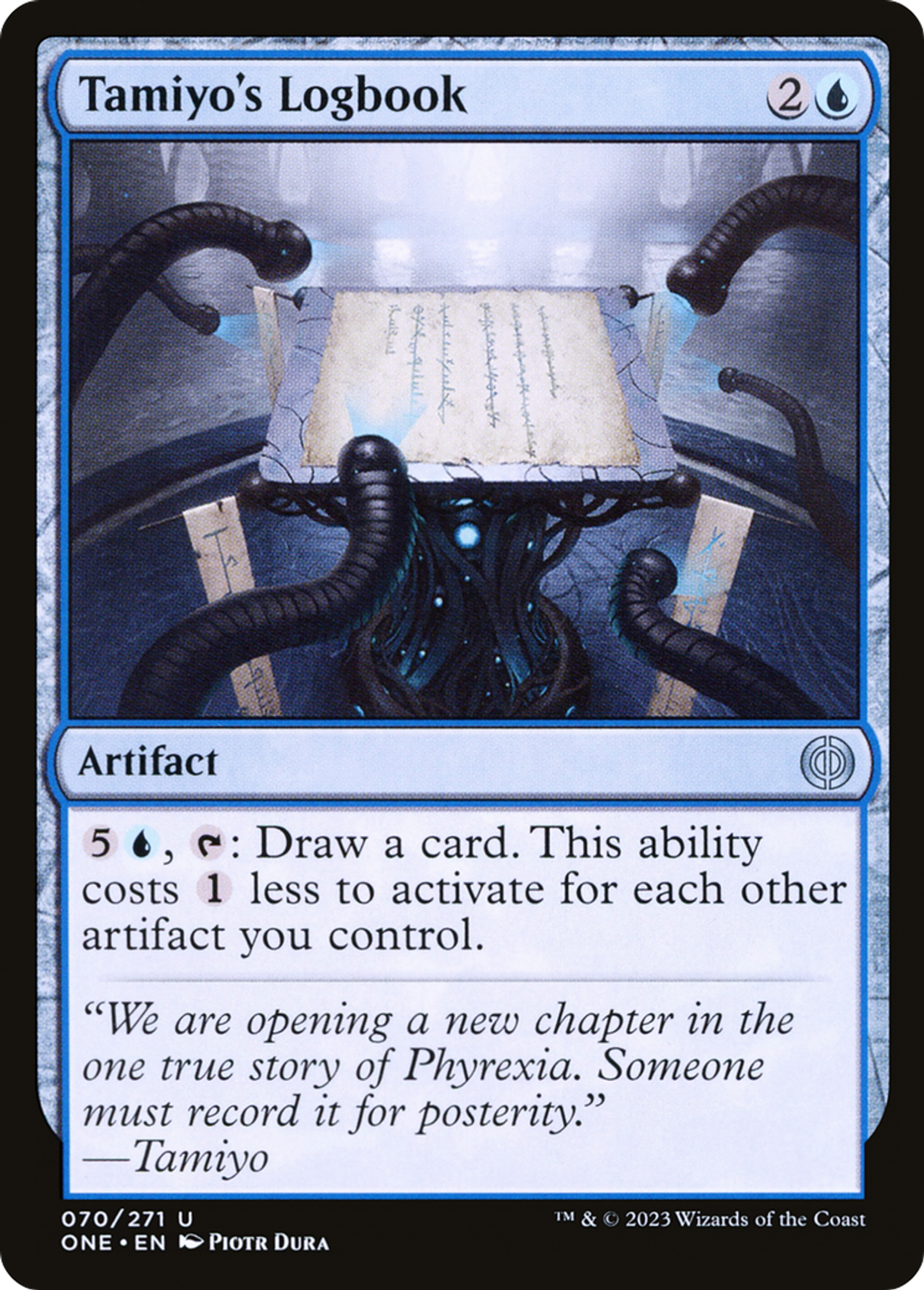 Registre de Tamiyo — Phyrexia: All Will Be One — Magic: The Gathering