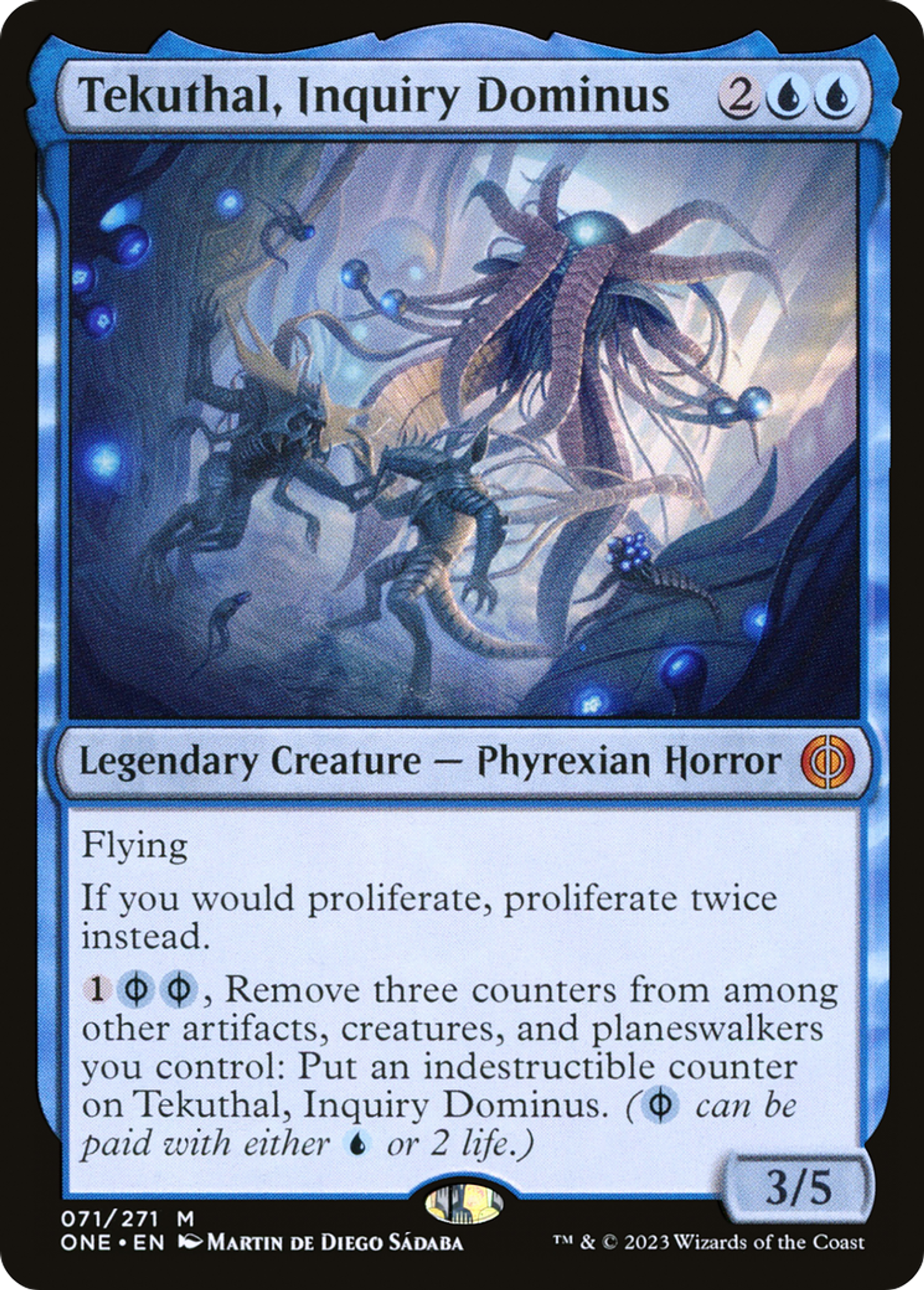 Tekuthal, Dominus des enquêtes — Phyrexia: All Will Be One — Magic: The Gathering
