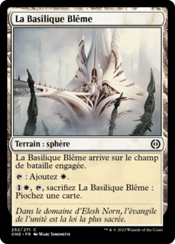 La Basilique Blême — Phyrexia: All Will Be One — Magic: The Gathering
