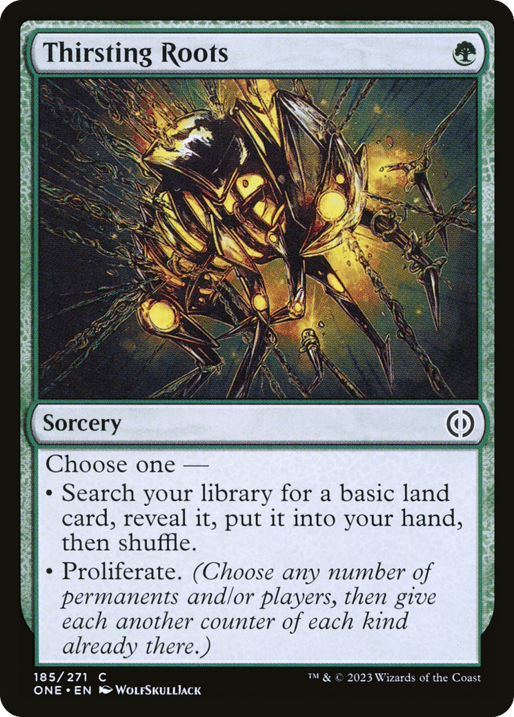 Thirsting Roots — Phyrexia: All Will Be One — Magic: The Gathering