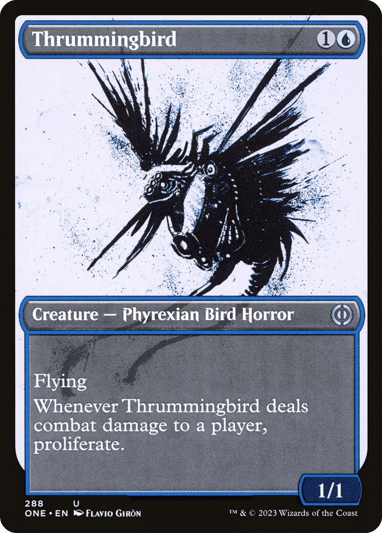 Thrummingbird — Phyrexia: All Will Be One — Magic: The Gathering