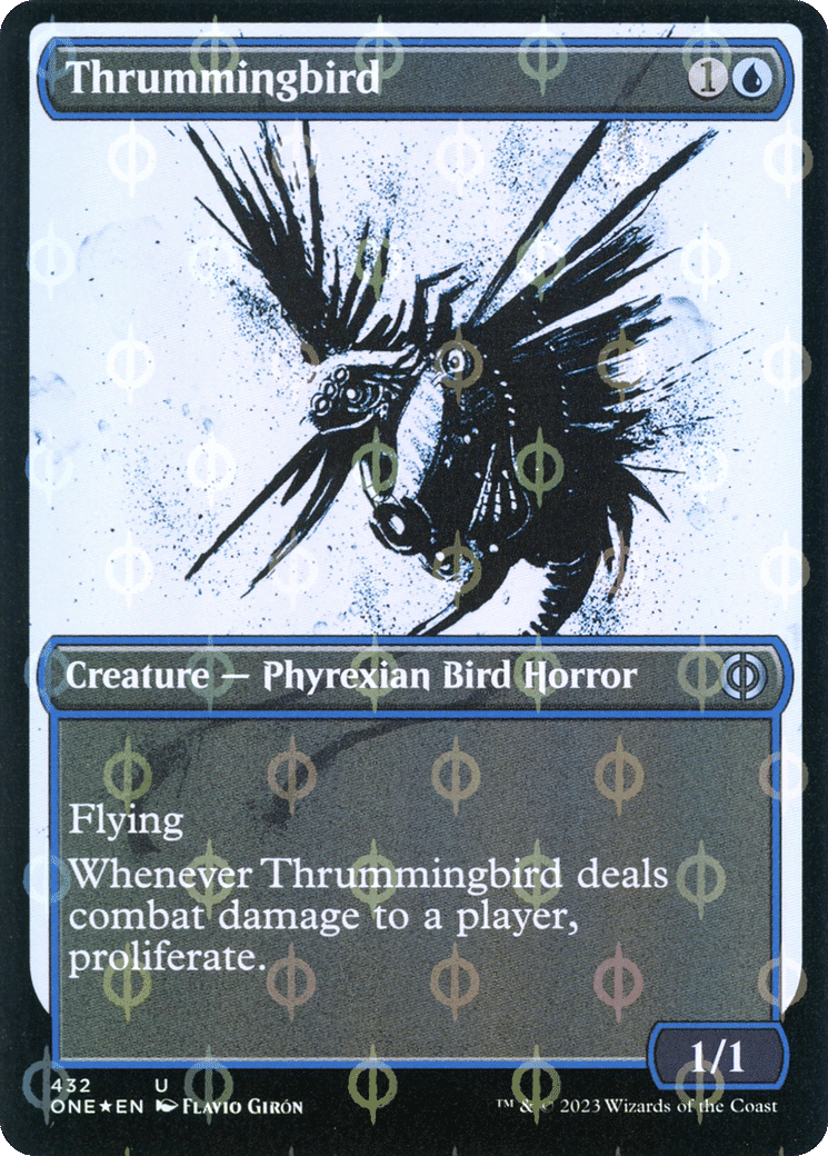 Thrummingbird — Phyrexia: All Will Be One — Magic: The Gathering