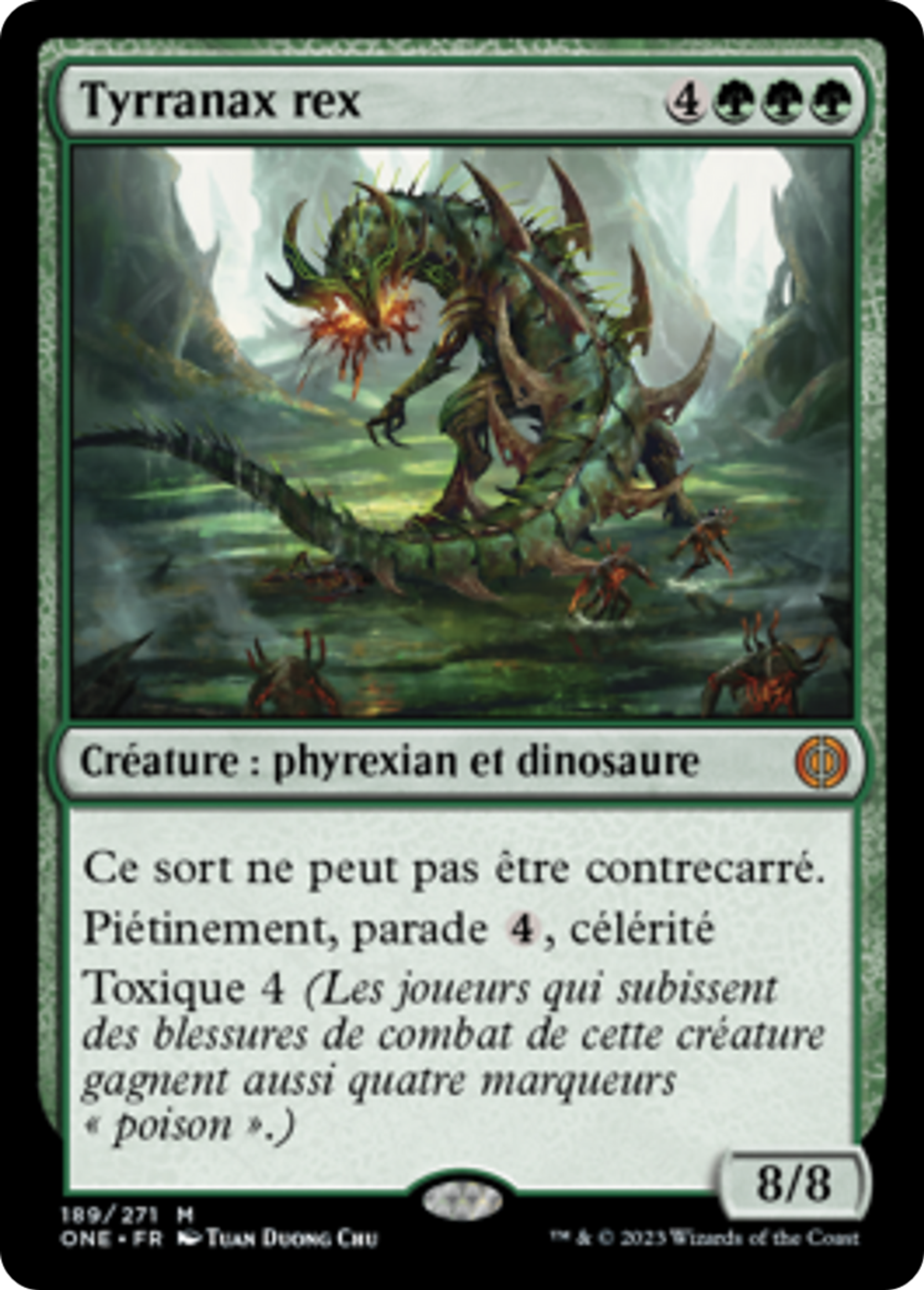 Tyrranax rex — Phyrexia: All Will Be One — Magic: The Gathering
