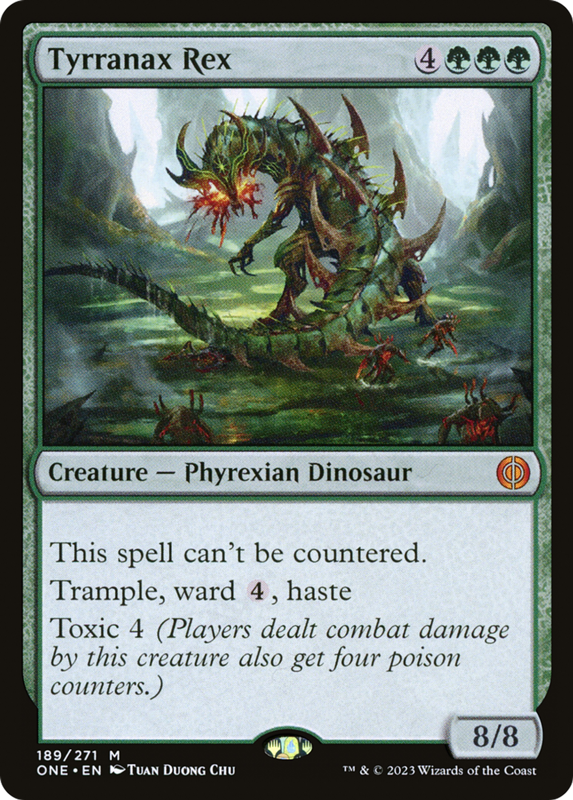 Tyrranax rex — Phyrexia: All Will Be One — Magic: The Gathering