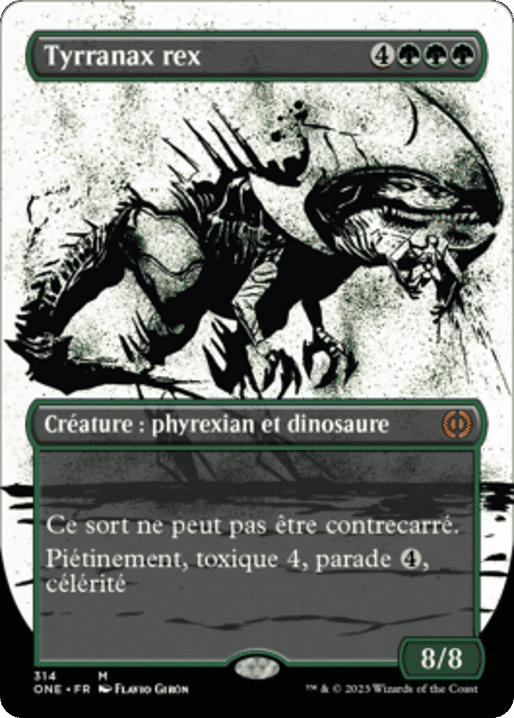Tyrranax rex — Phyrexia: All Will Be One — Magic: The Gathering