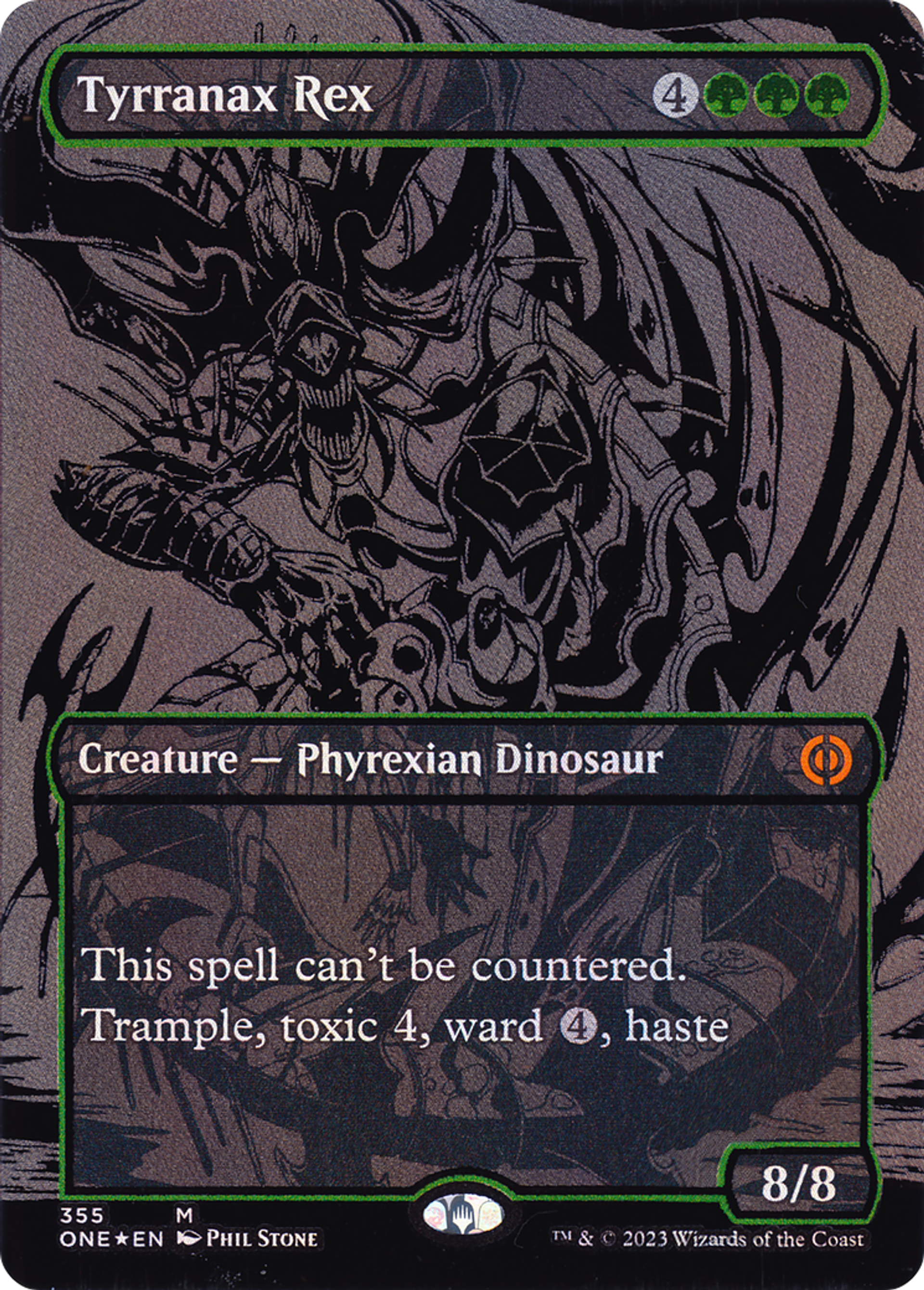 Tyrranax rex — Phyrexia: All Will Be One — Magic: The Gathering